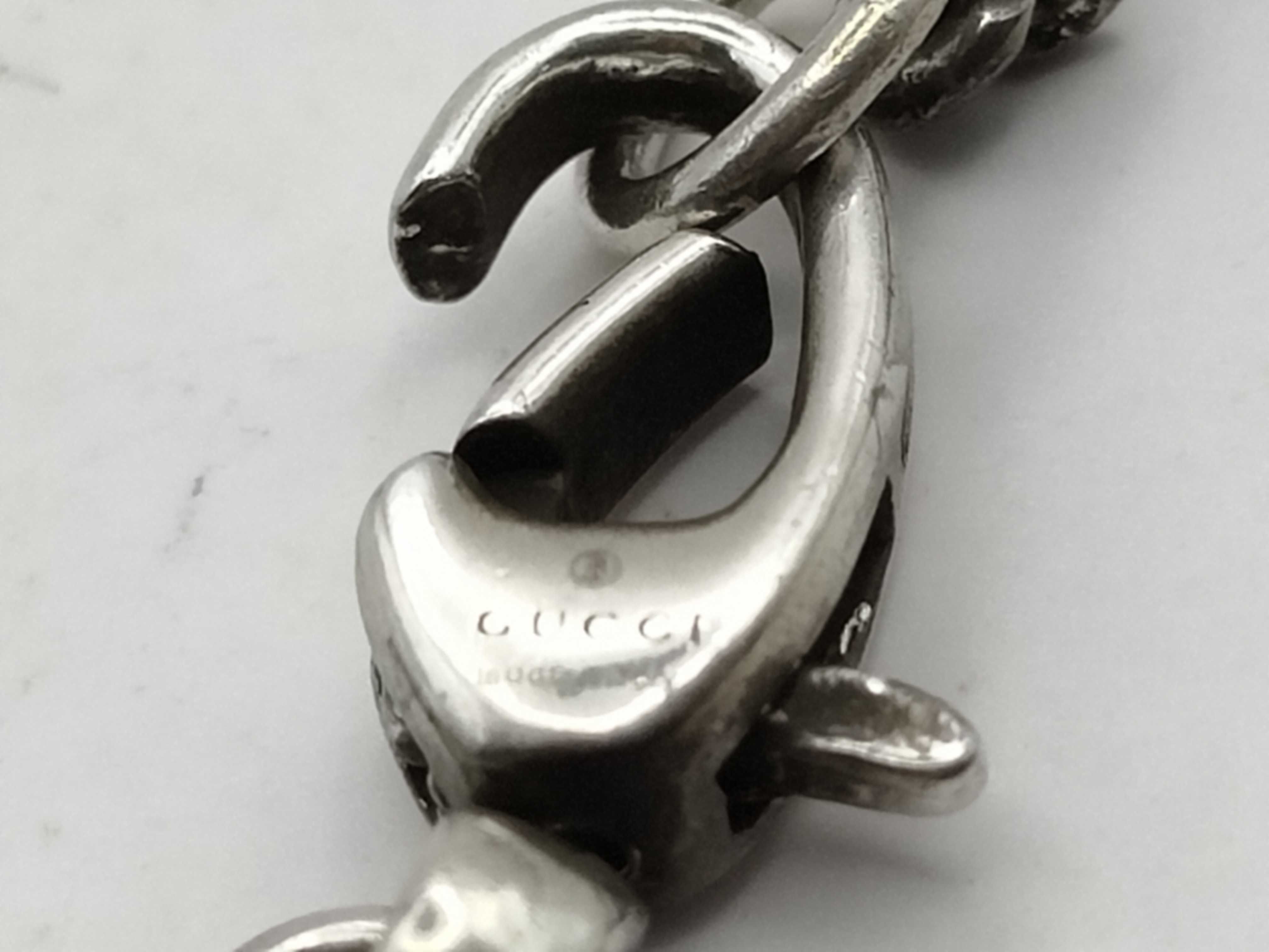 Interlocking Necklace GG Marmont SV925 22.1g Necklace — view 8