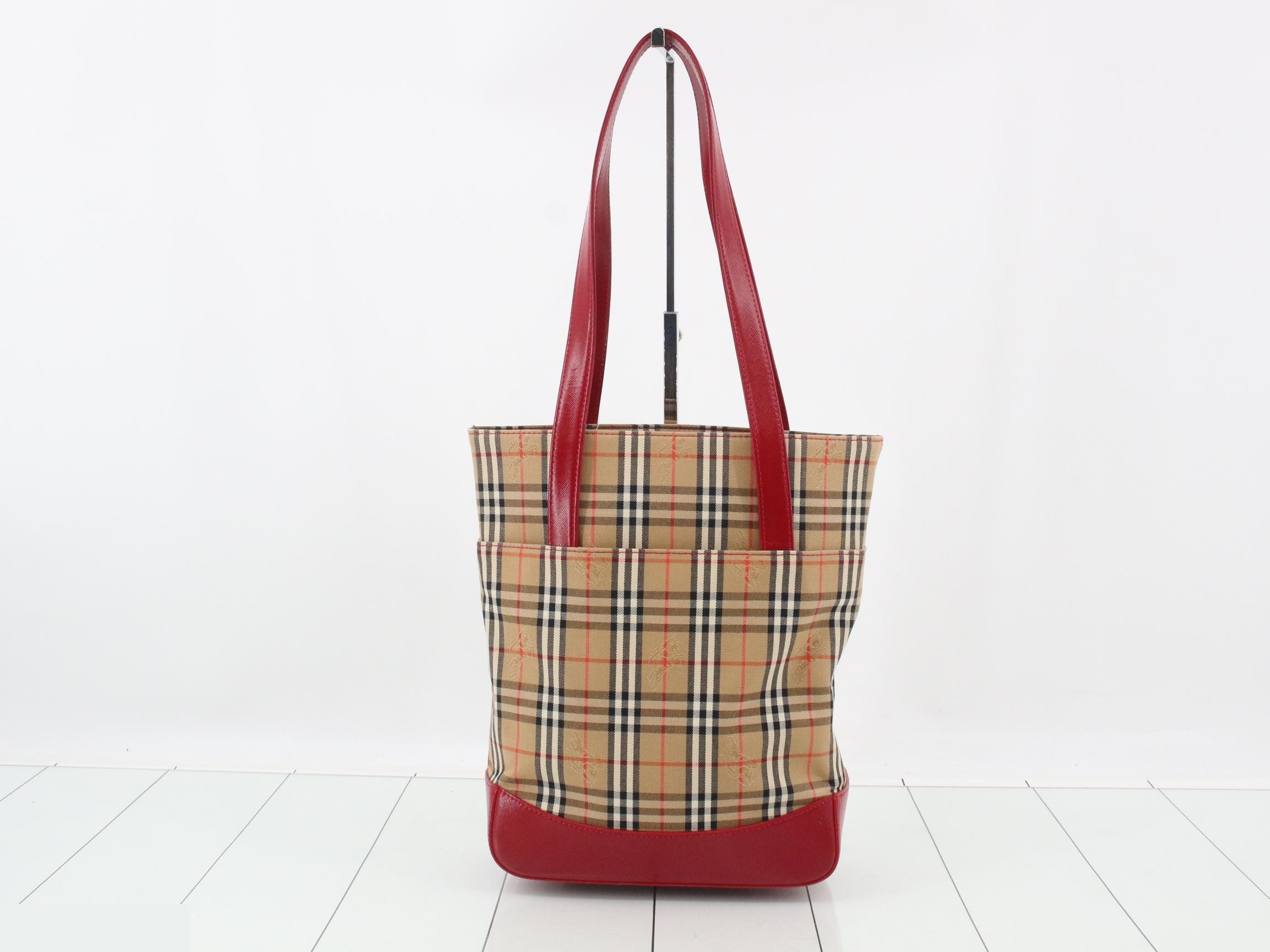 Nova Check Tote Bag — view 2
