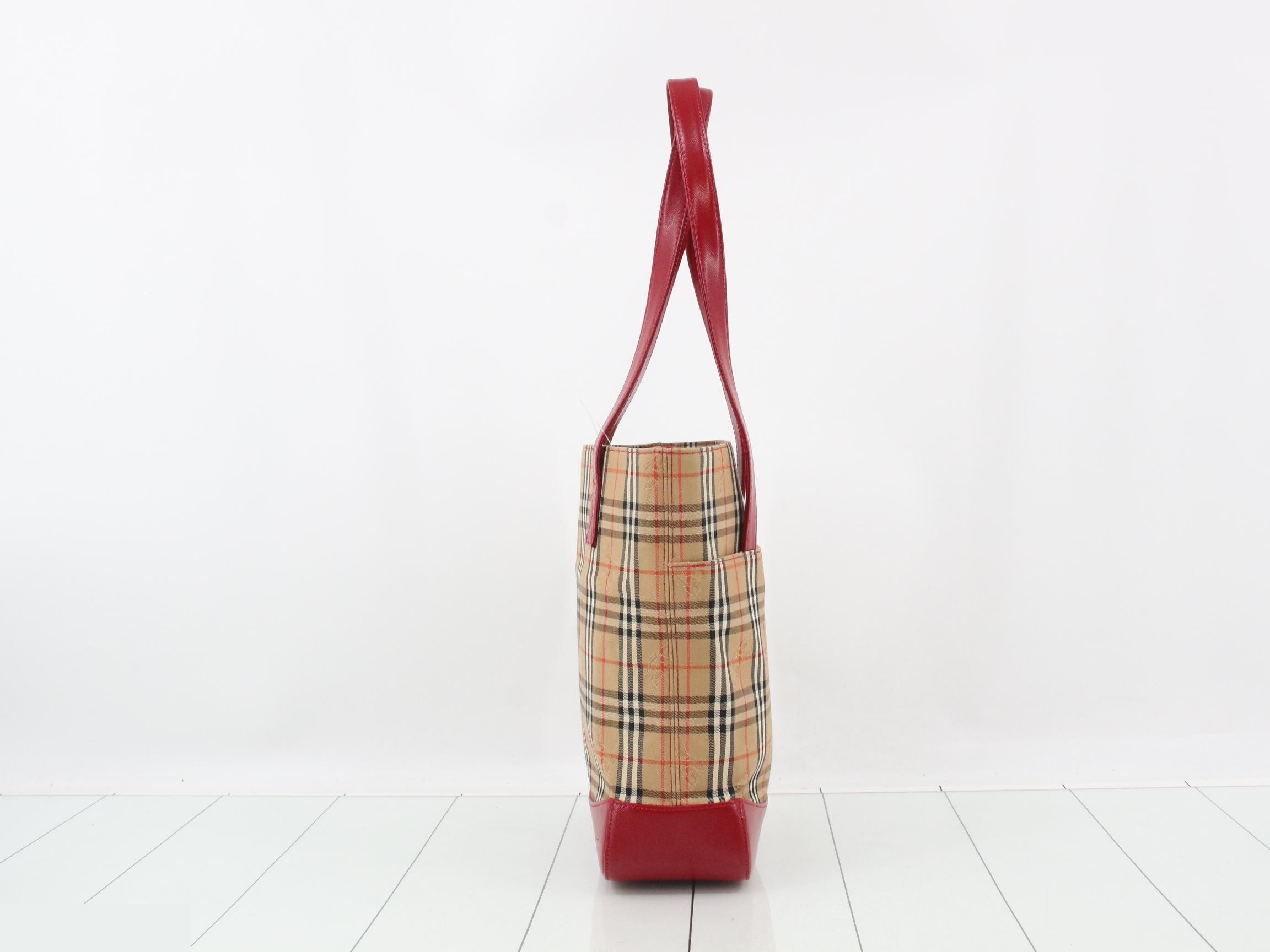 Nova Check Tote Bag — view 3