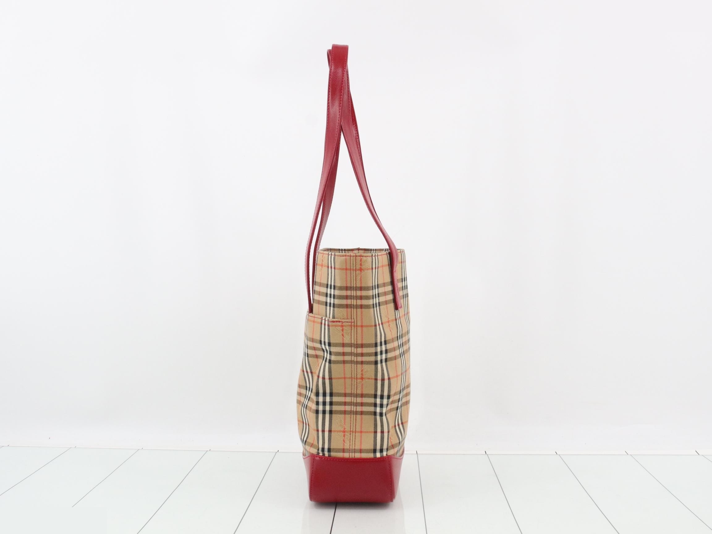 Nova Check Tote Bag — view 4