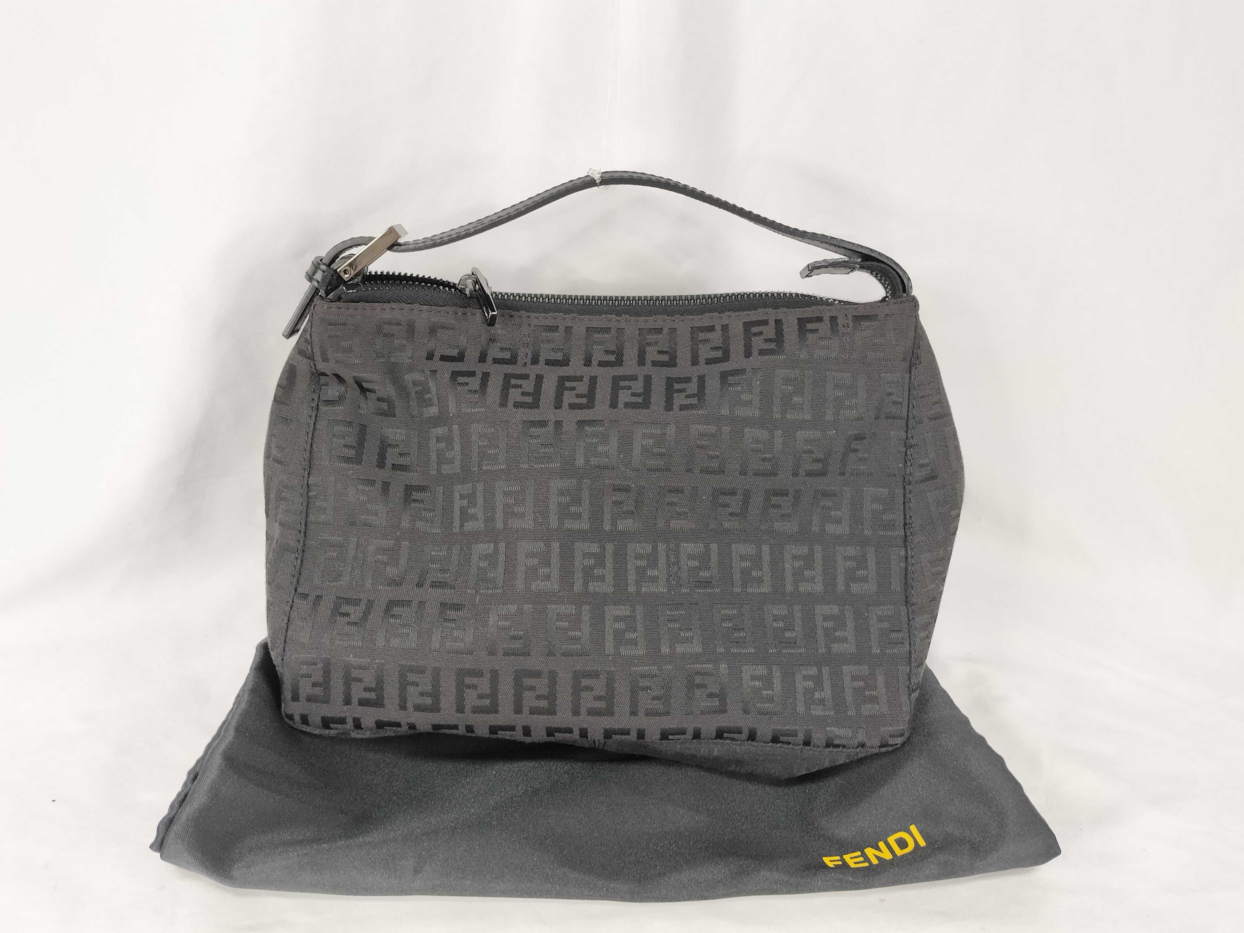 Zucca pattern Fendi Zucchino accessory pouch handbag