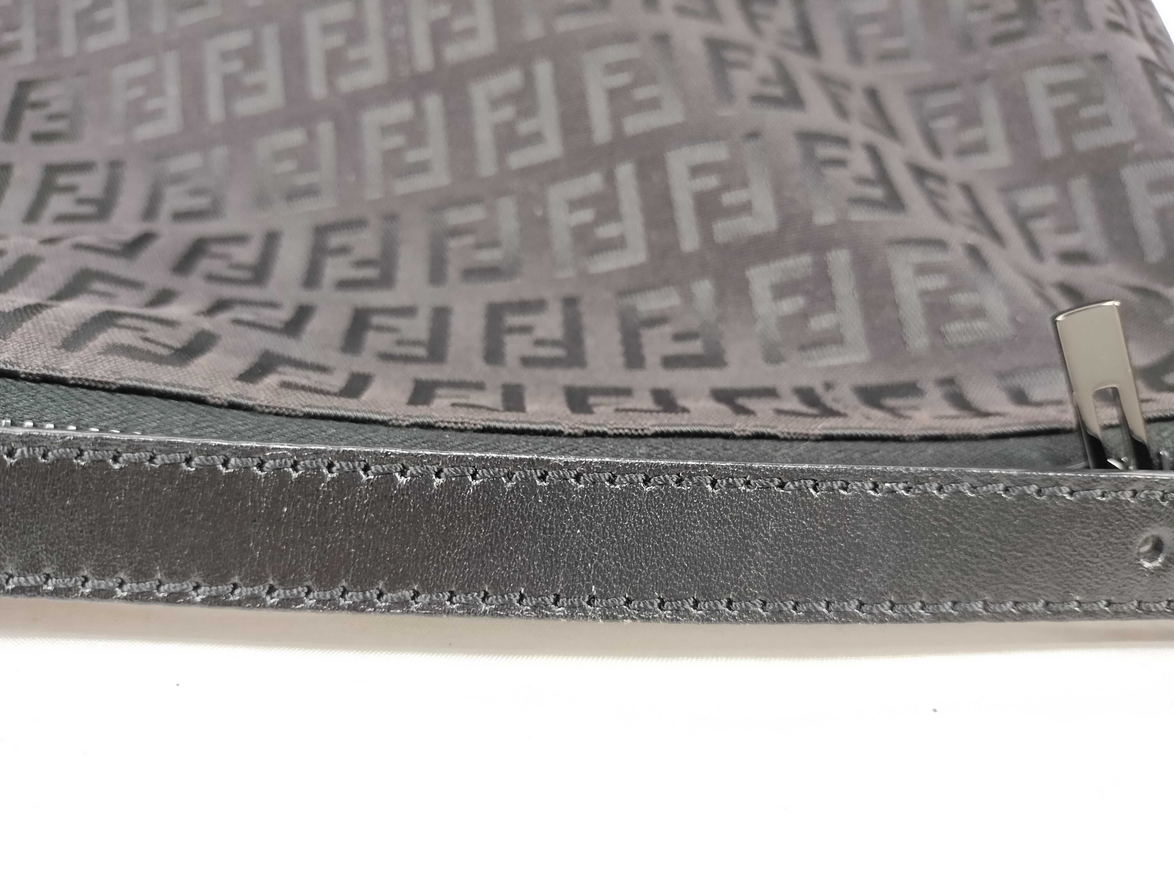 Zucca pattern Fendi Zucchino accessory pouch handbag — view 4