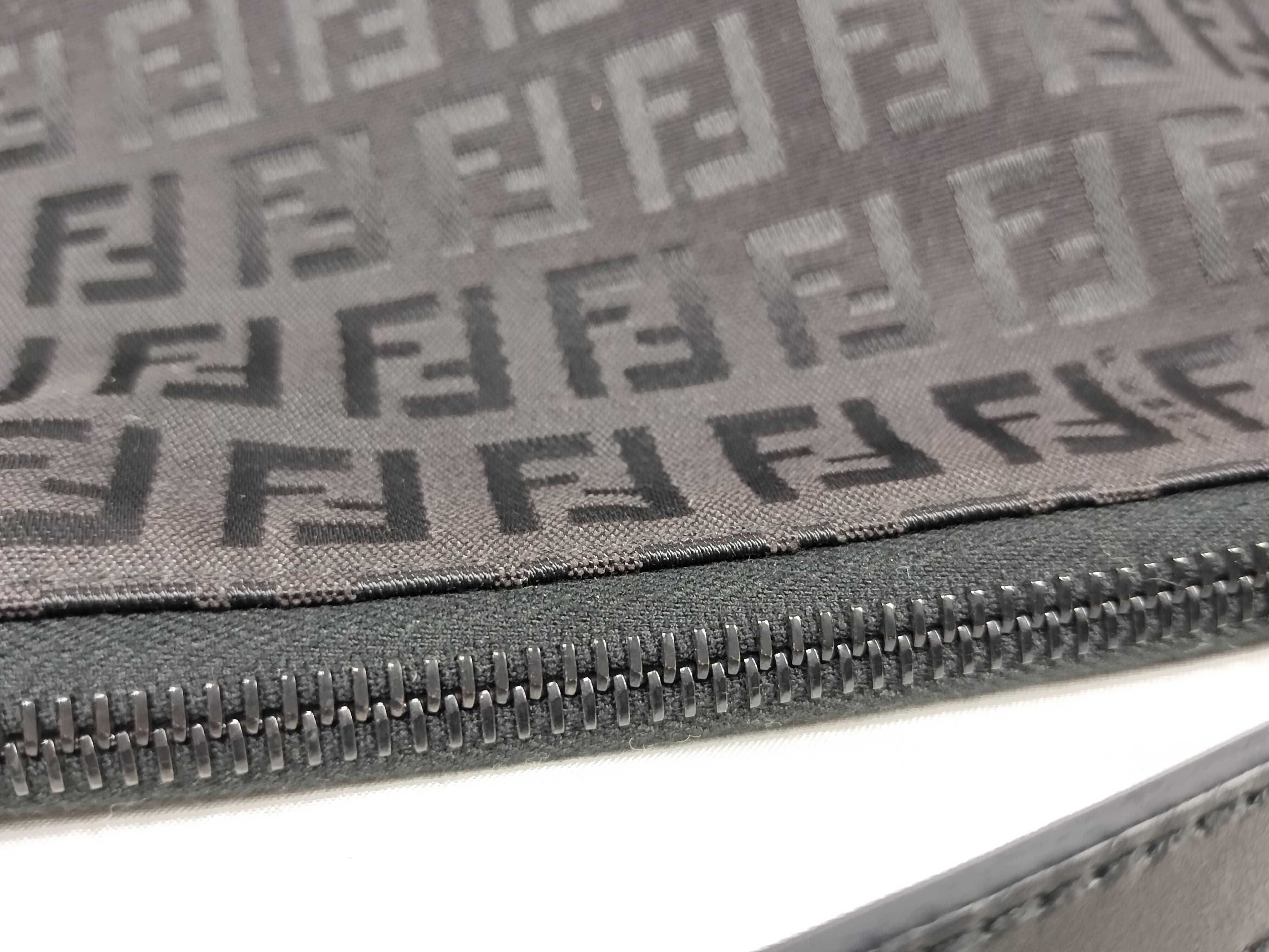 Zucca pattern Fendi Zucchino accessory pouch handbag — view 6