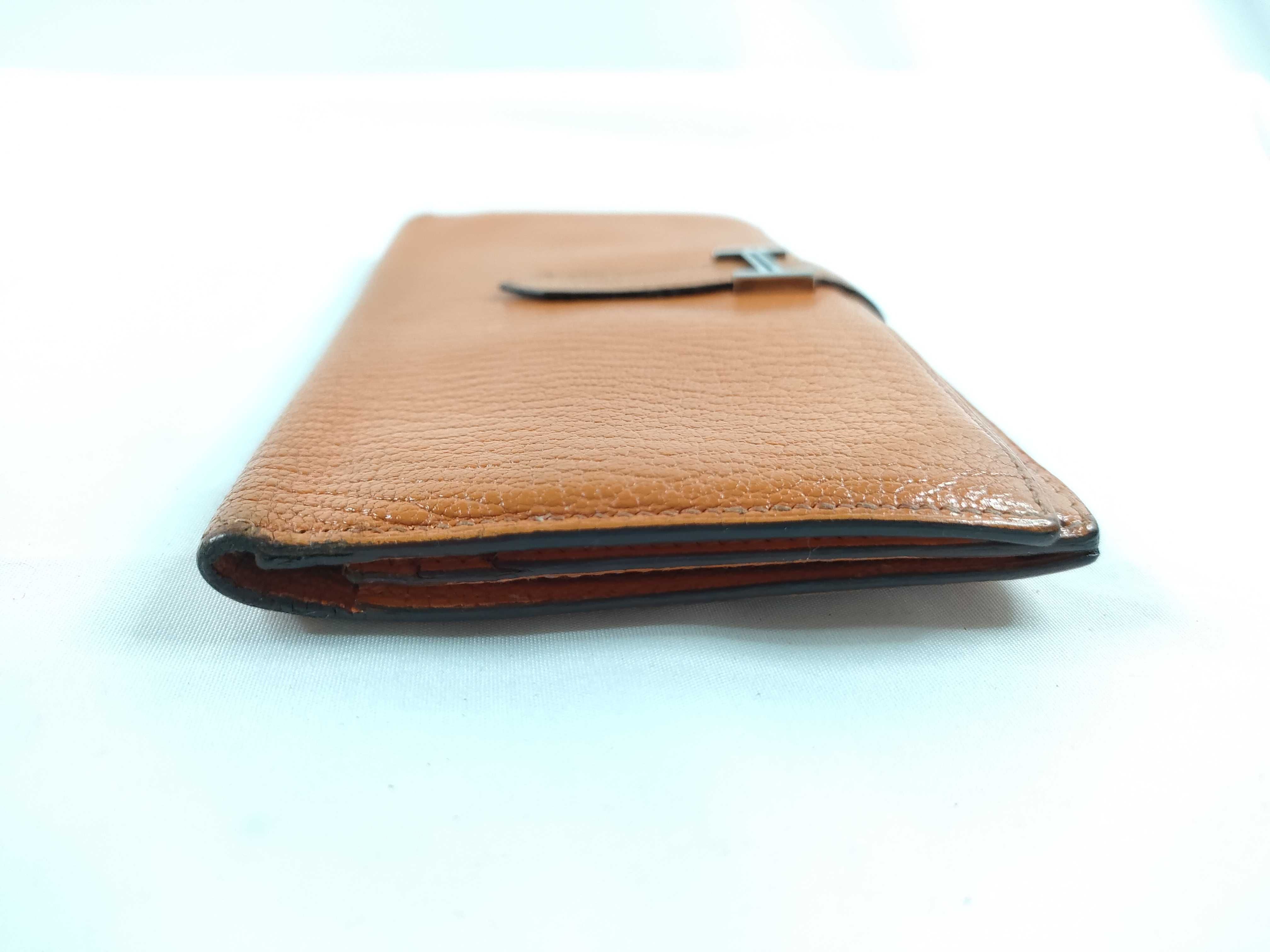 Bean Orange Long Wallet K Engraved Wallet — view 7