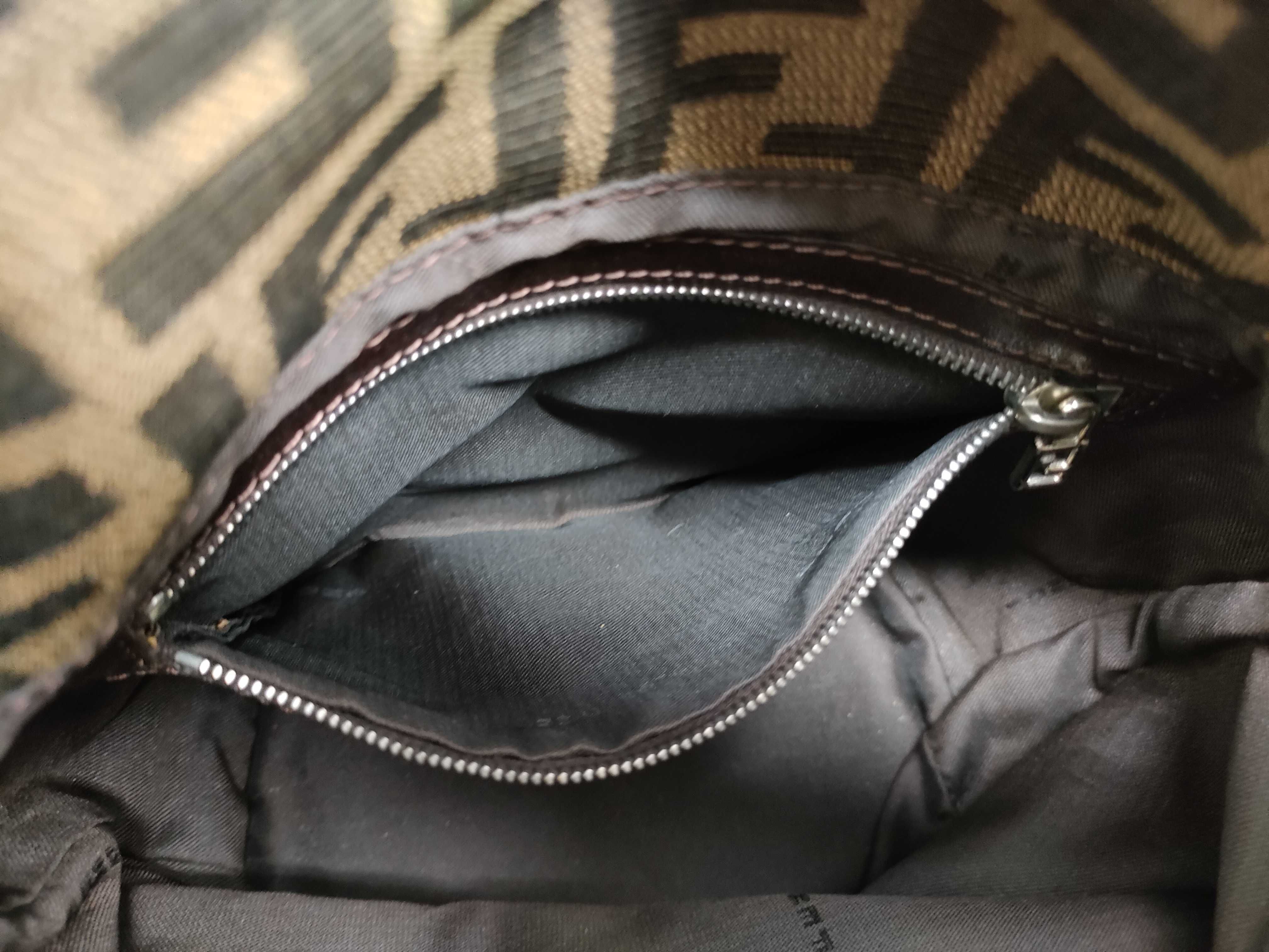 Zucca Pattern Fendi Zugga Mamma Bucket Handbag — view 11