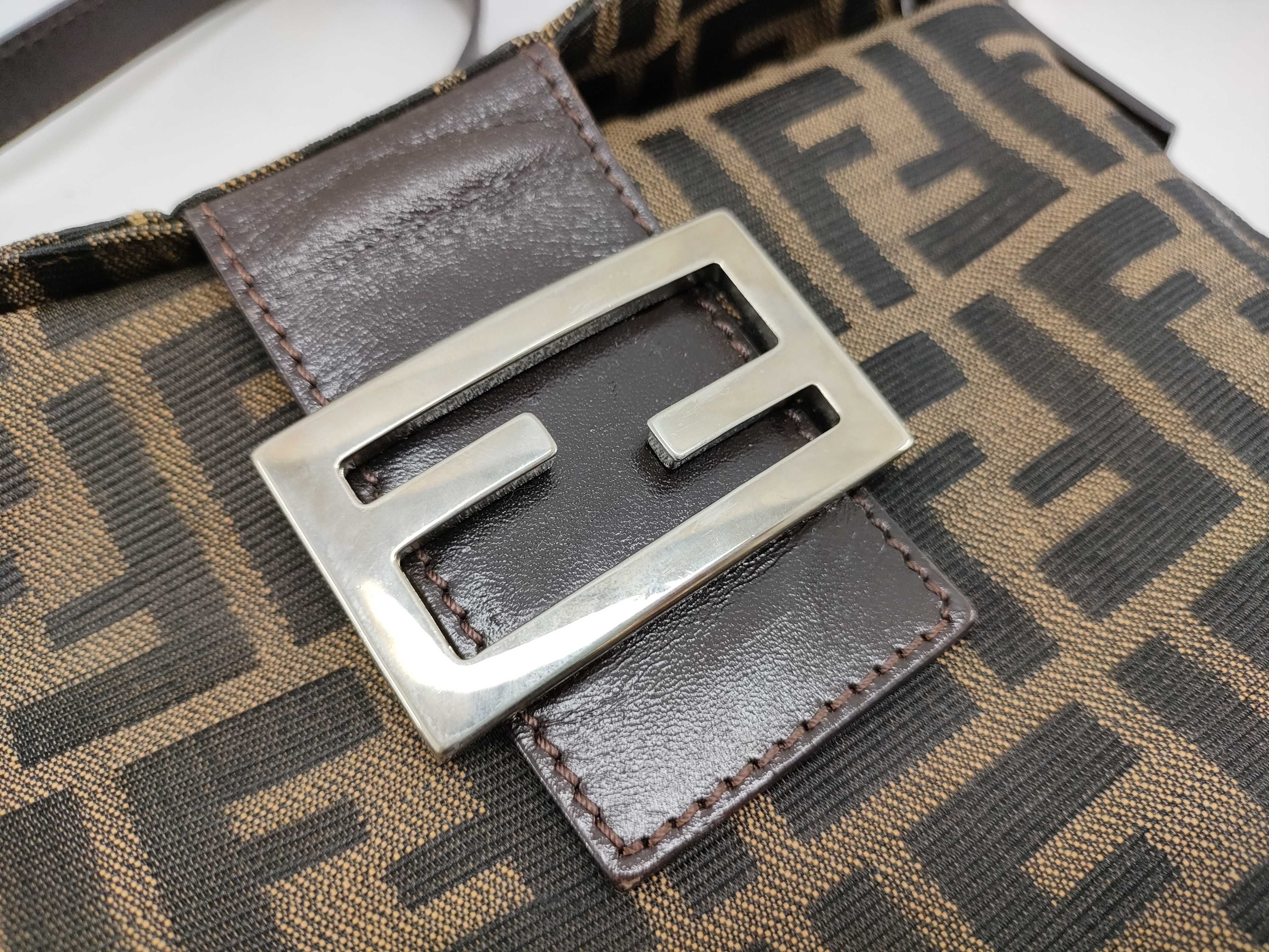 Zucca Pattern Fendi Zugga Mamma Bucket Handbag — view 14