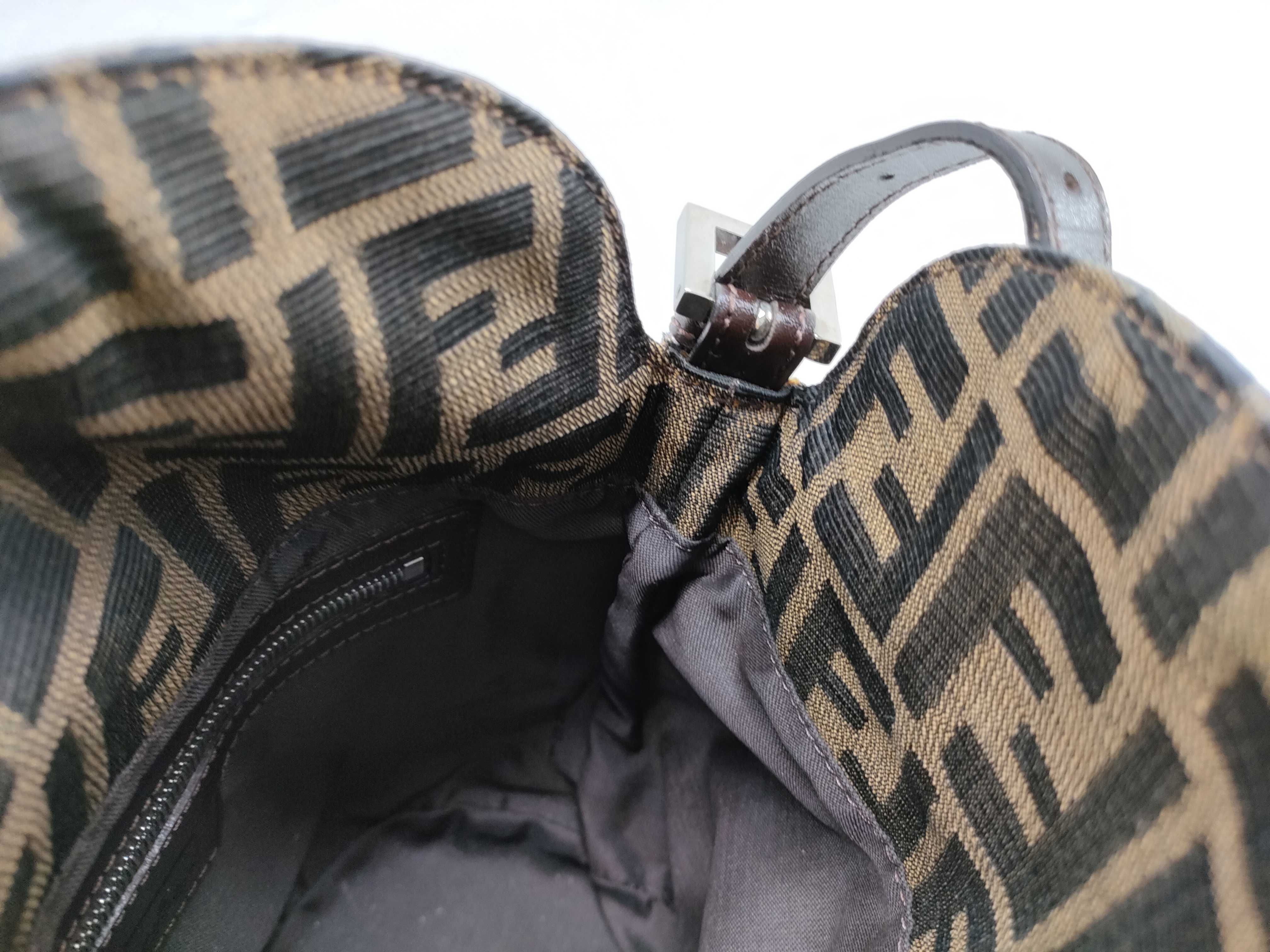 Zucca Pattern Fendi Zugga Mamma Bucket Handbag — view 9