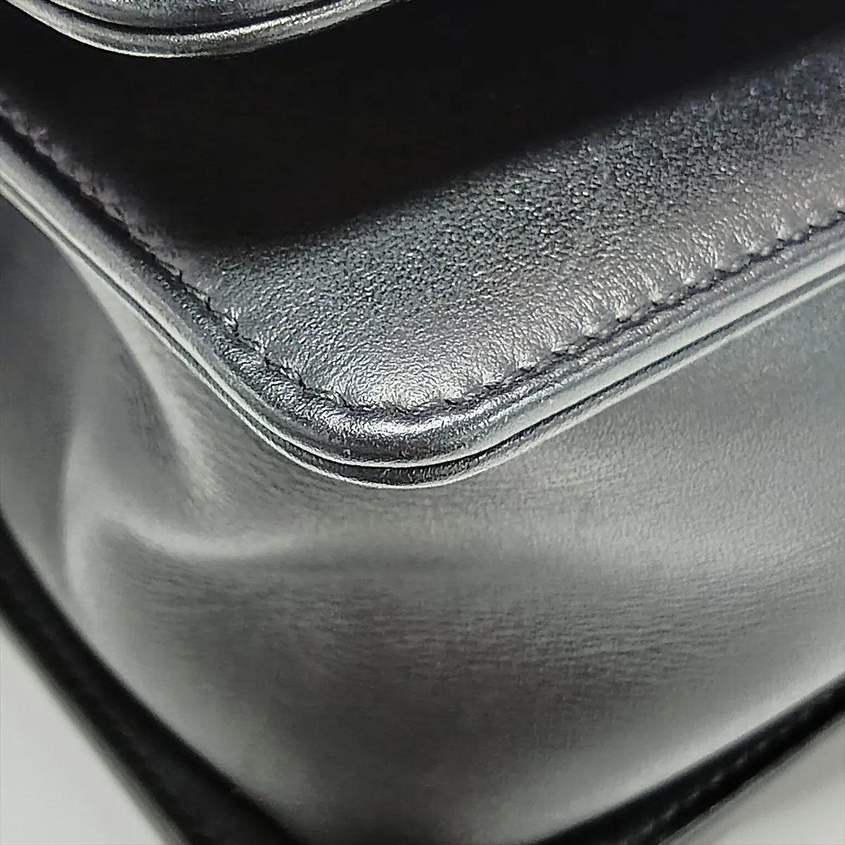 Boy Chanel 25 Lambskin Chain Shoulder Bag, Black with Gunmetal Hardware, PPJTUC28, Random Plate, A67086 — view 12