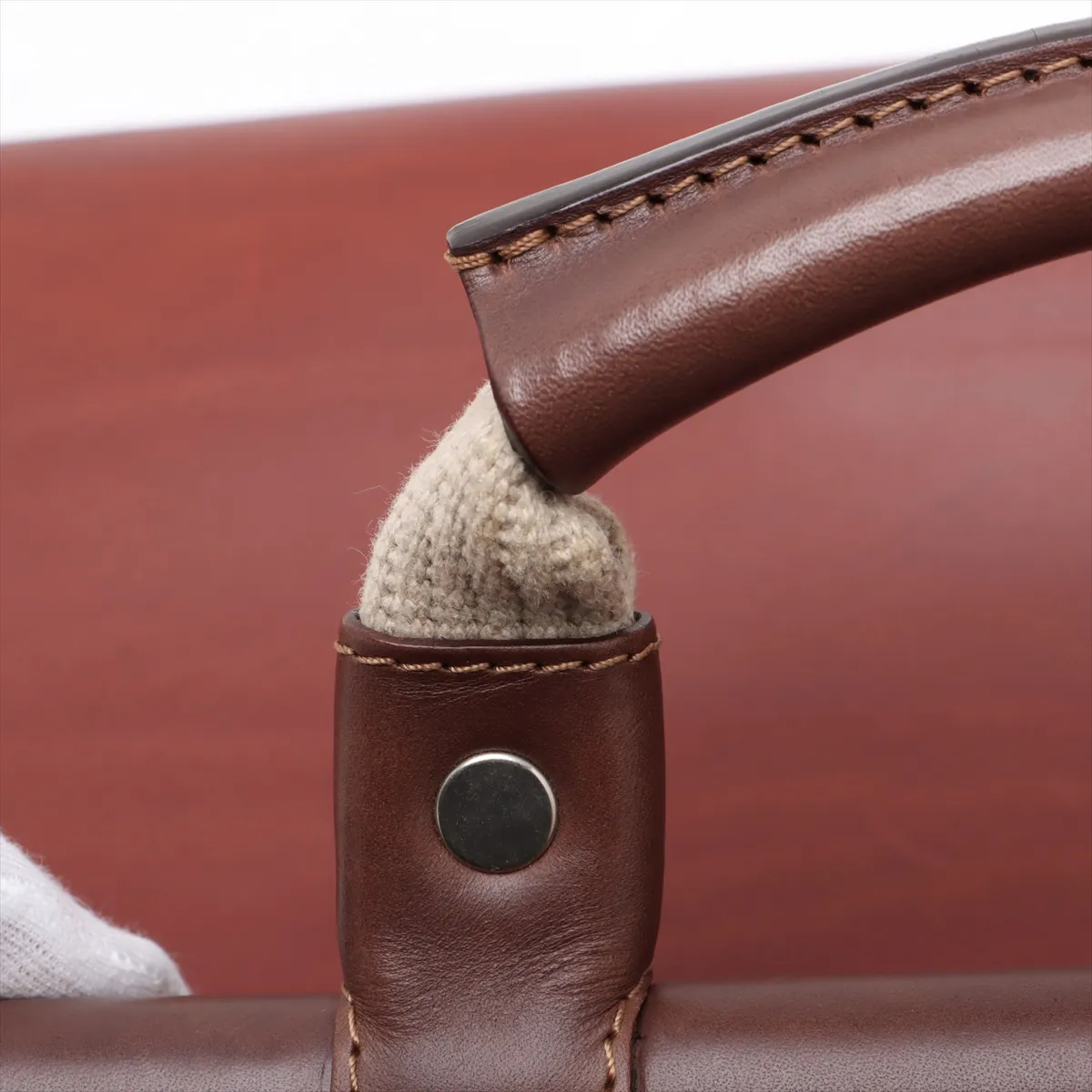 [Individually wrapped] Loewe Leather Boston Brown — view 12