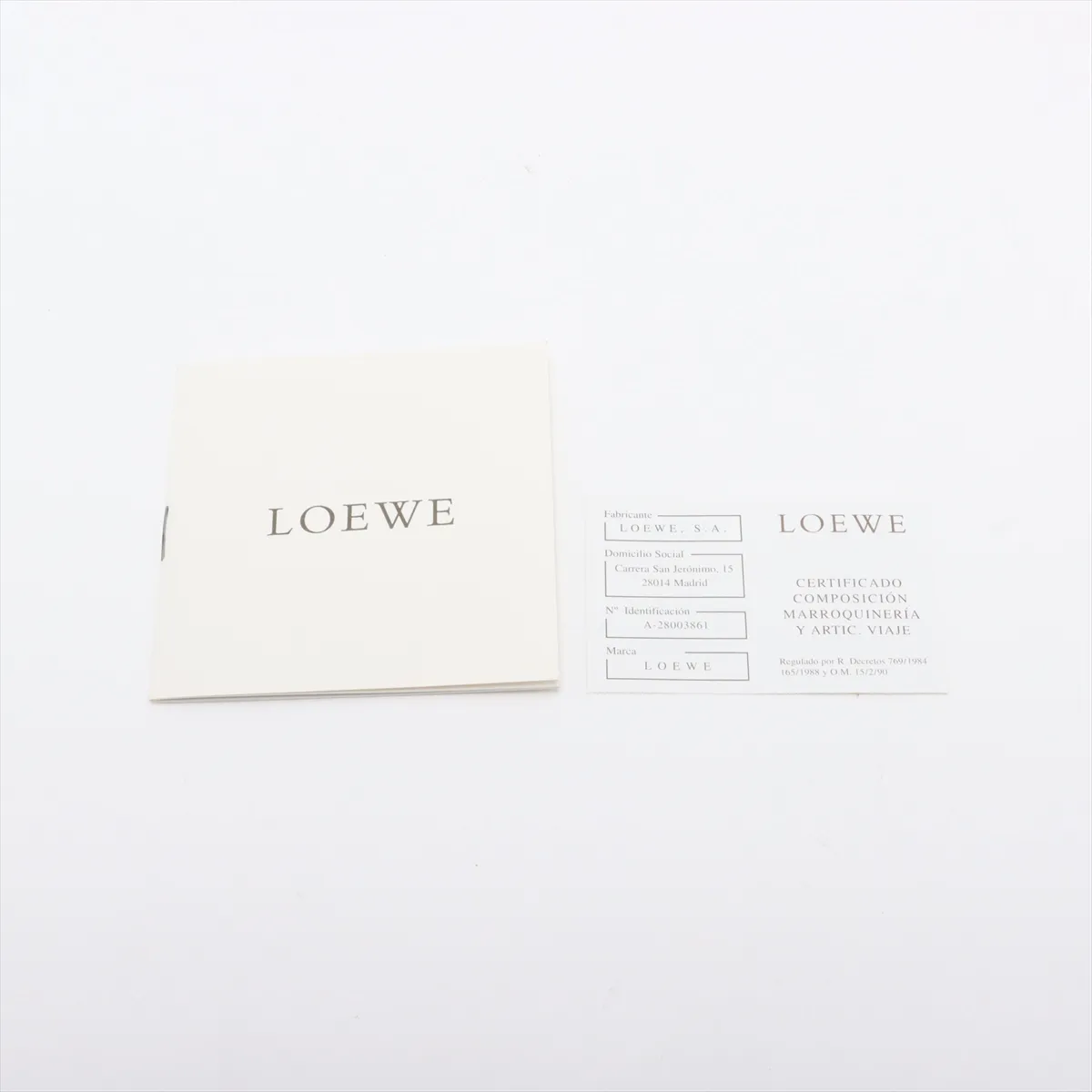 [Individually wrapped] Loewe Leather Boston Brown — view 15