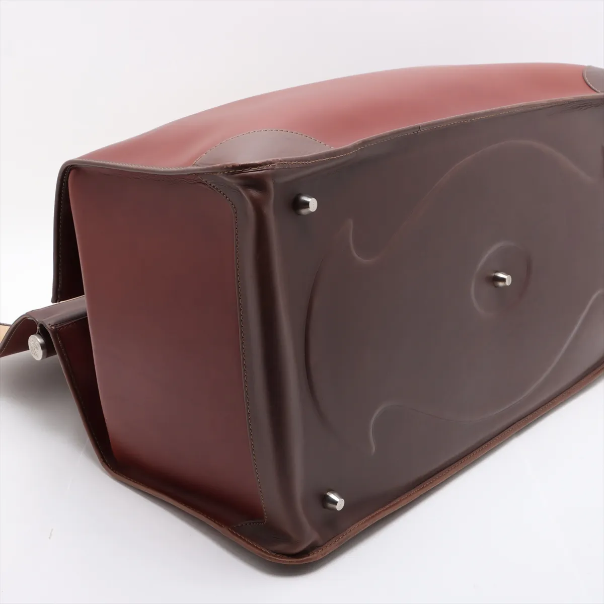 [Individually wrapped] Loewe Leather Boston Brown — view 4