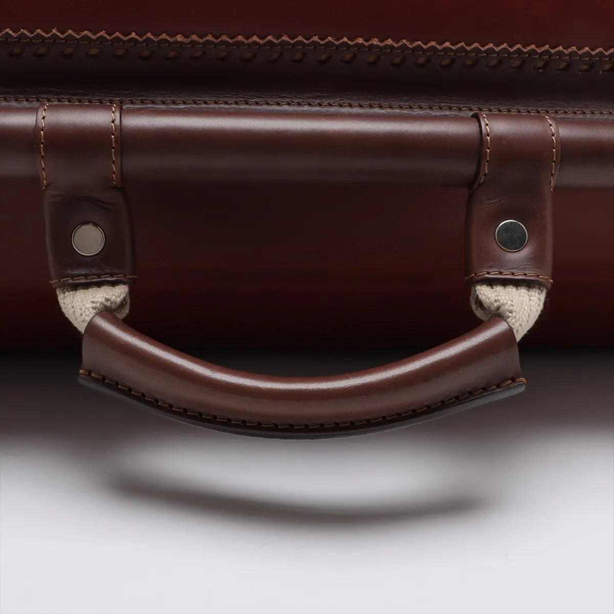 [Individually wrapped] Loewe Leather Boston Brown — view 5