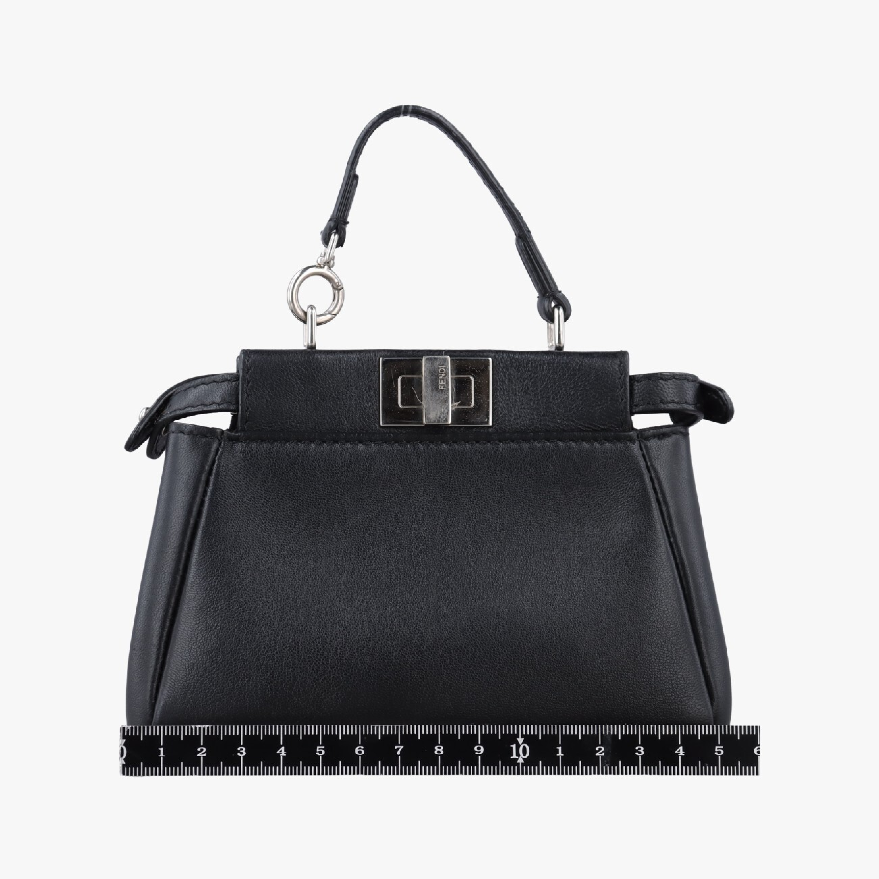 Micro Peekaboo Black x Multi Leather Shoulder Bag 8M0355 8M0355-87M-169-3355 — view 2