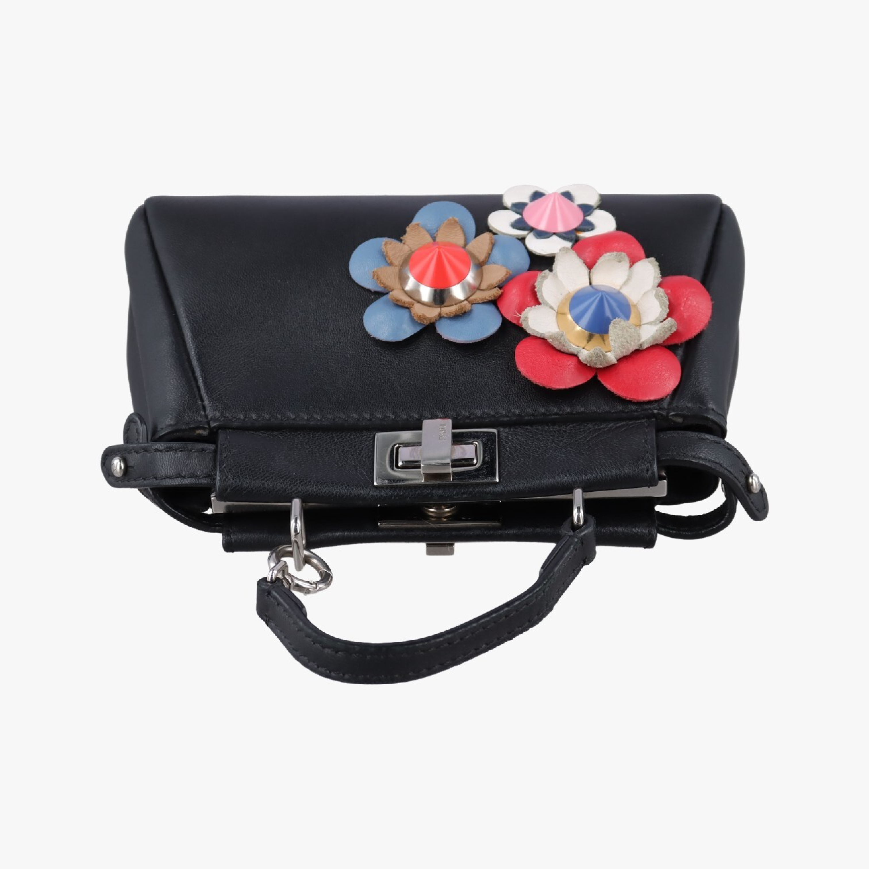 Micro Peekaboo Black x Multi Leather Shoulder Bag 8M0355 8M0355-87M-169-3355 — view 5