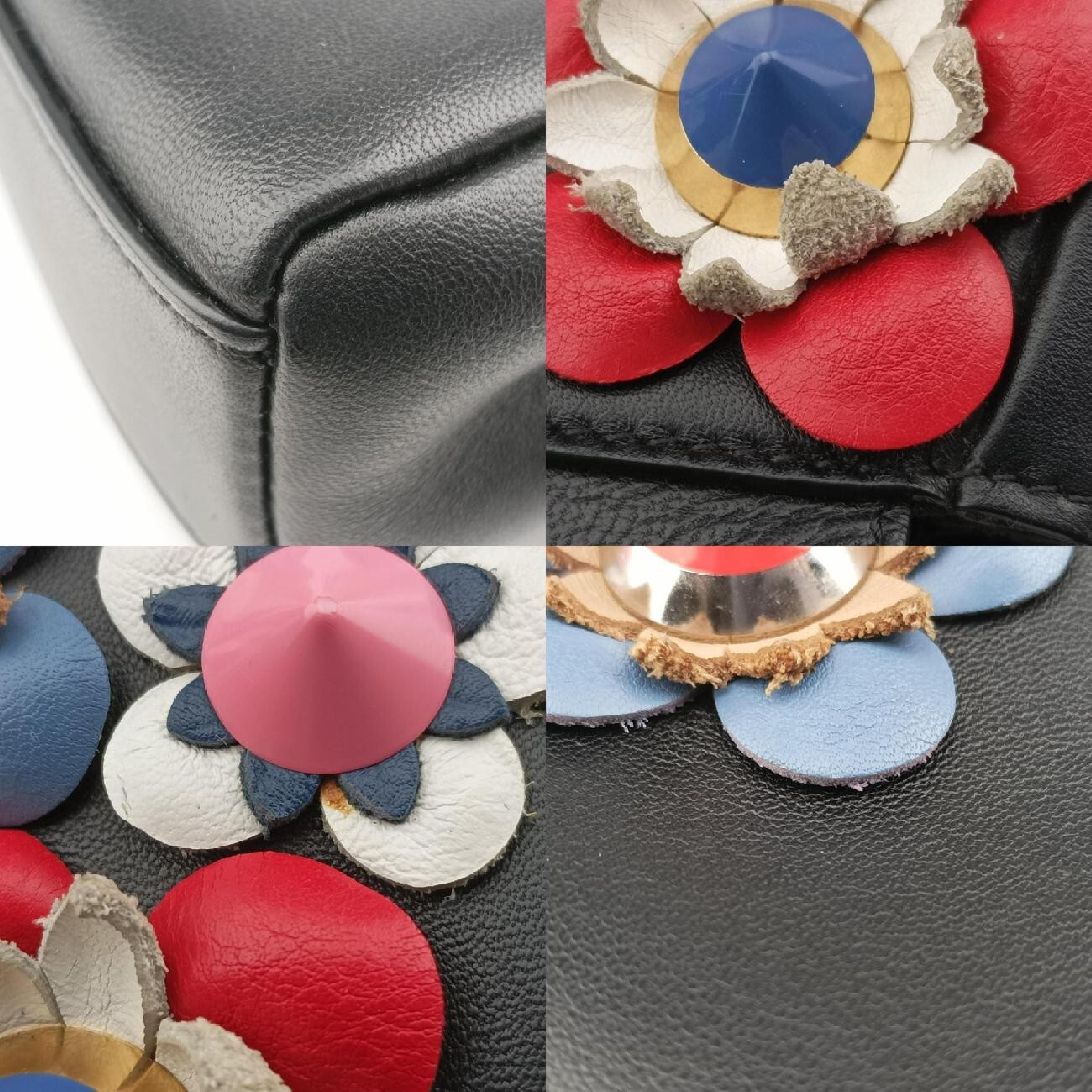Micro Peekaboo Black x Multi Leather Shoulder Bag 8M0355 8M0355-87M-169-3355 — view 10
