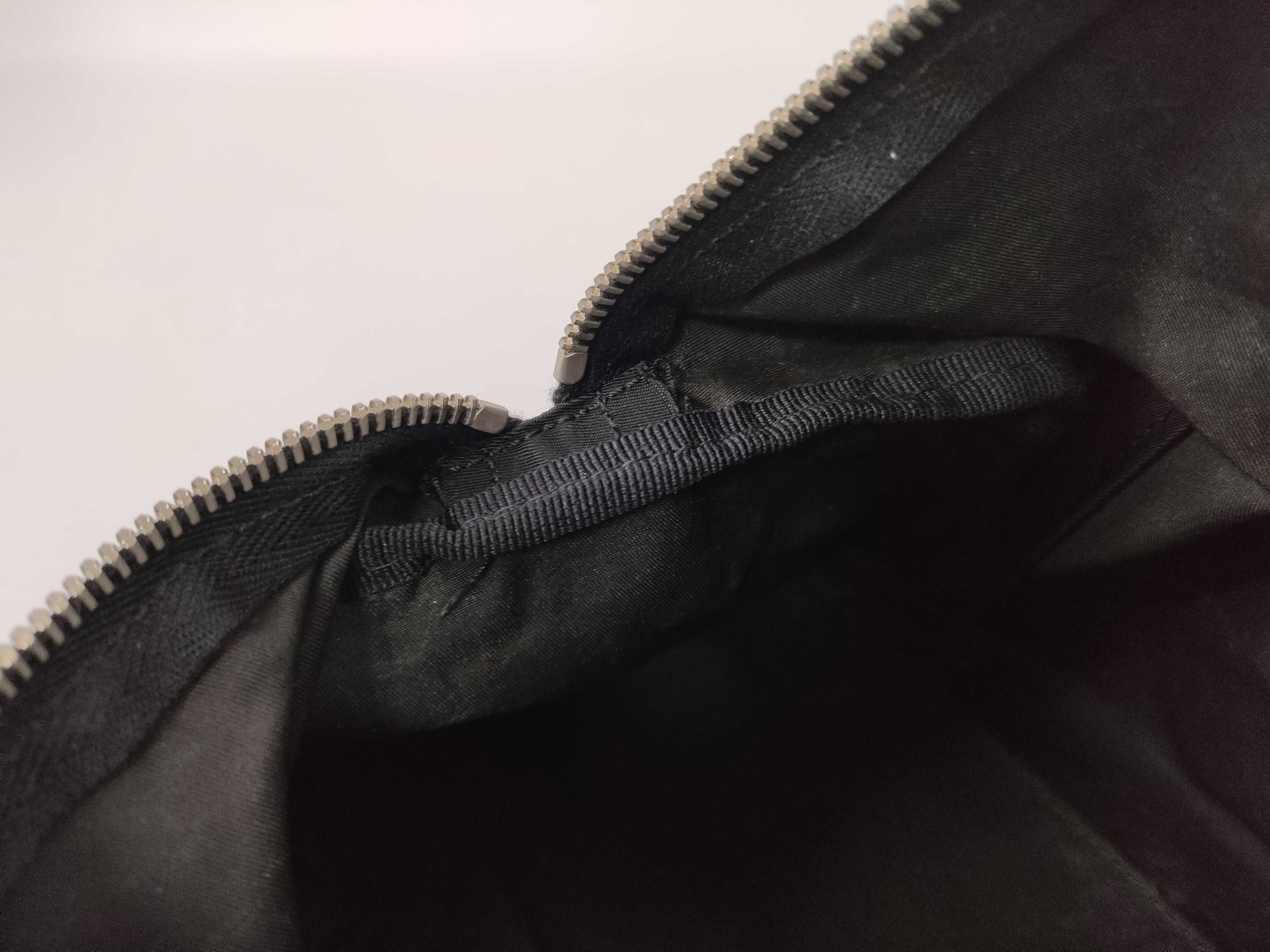 Nylon Prada Mini Boston Saffiano Nylon Triangle Logo Handbag — view 10