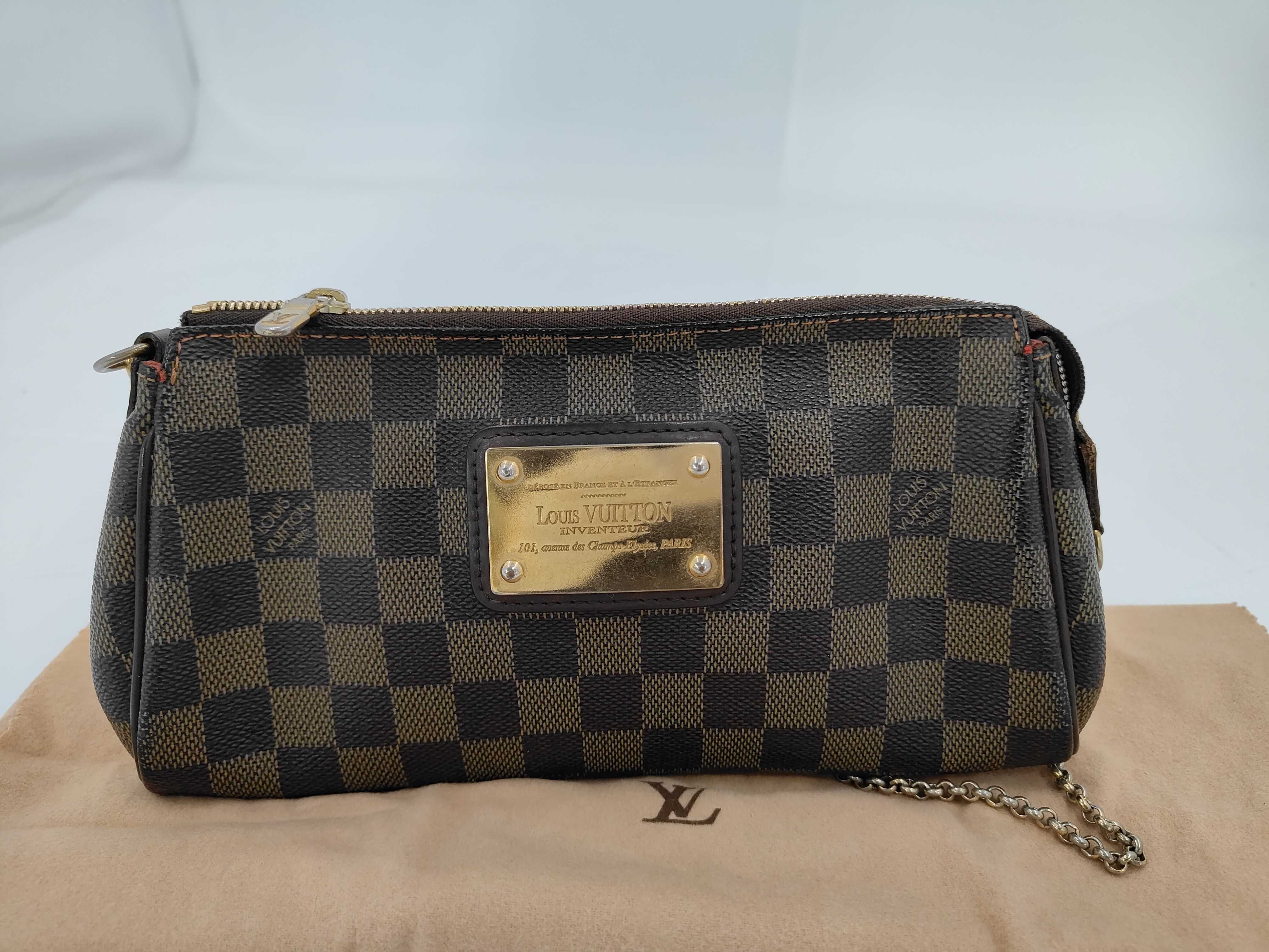 Damier Eva Pouch Handbag