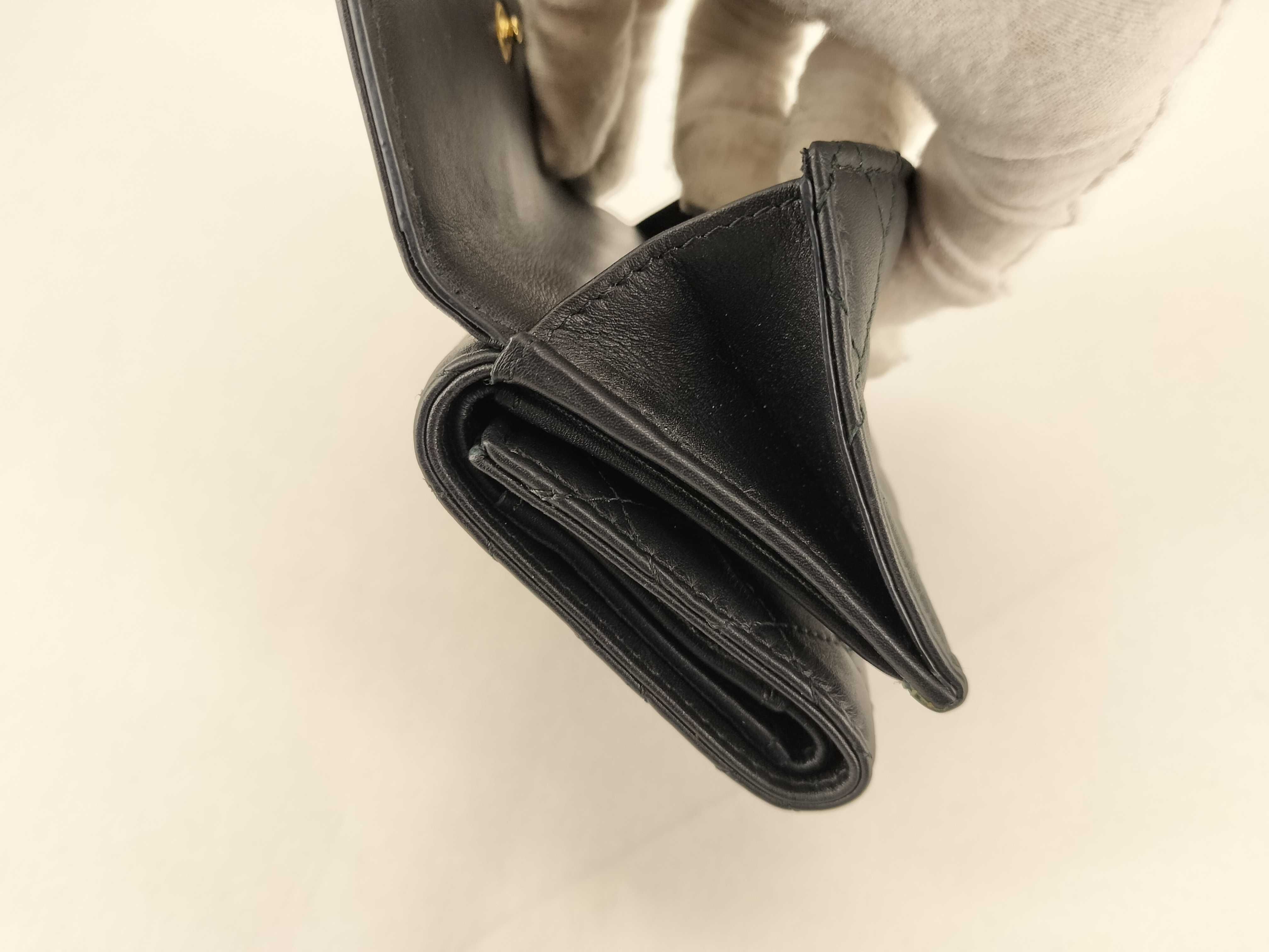 Calfskin Boy Chanel Tri-fold Wallet — view 12
