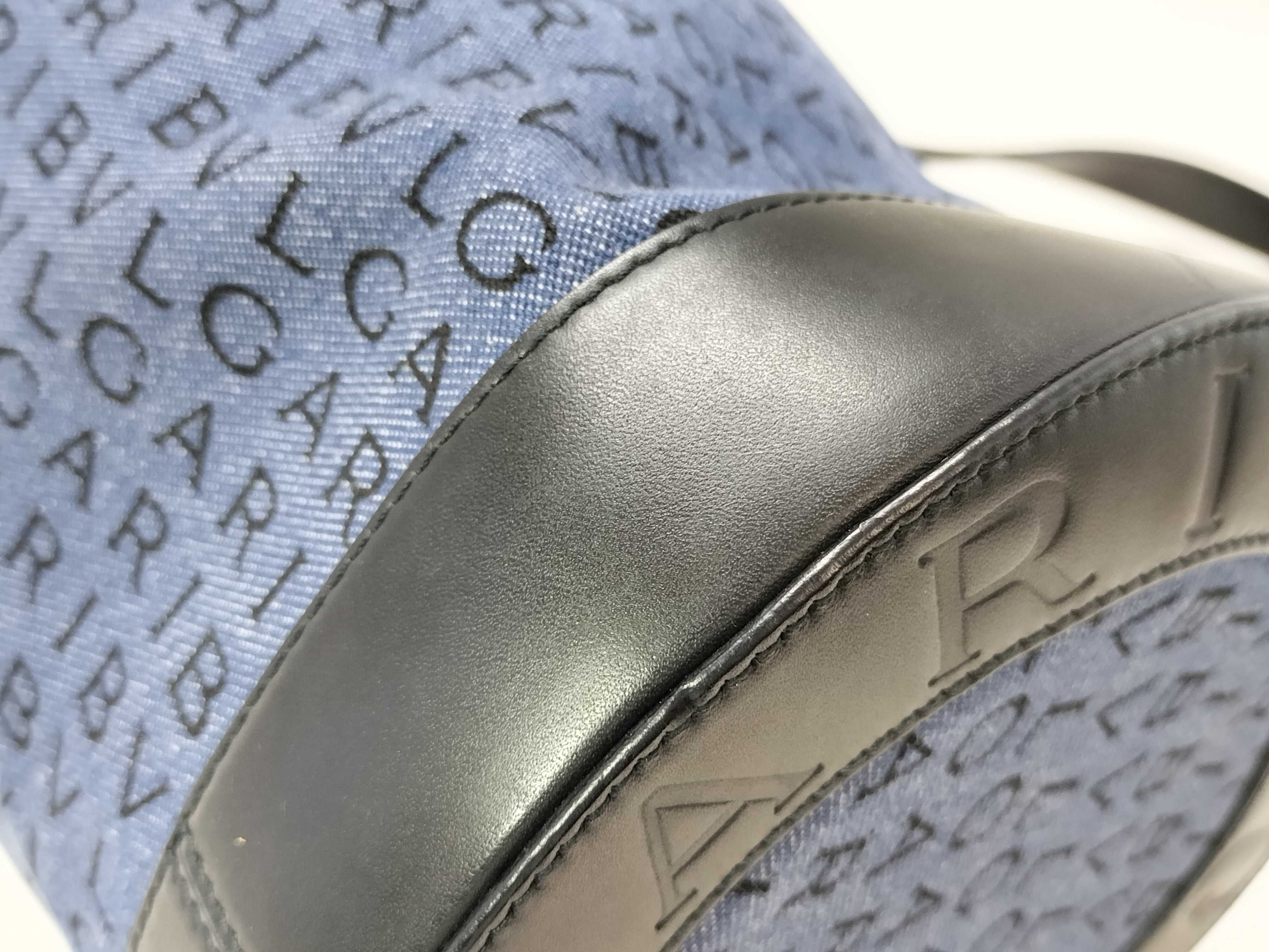 Logo Mania Denim Handbag — view 7