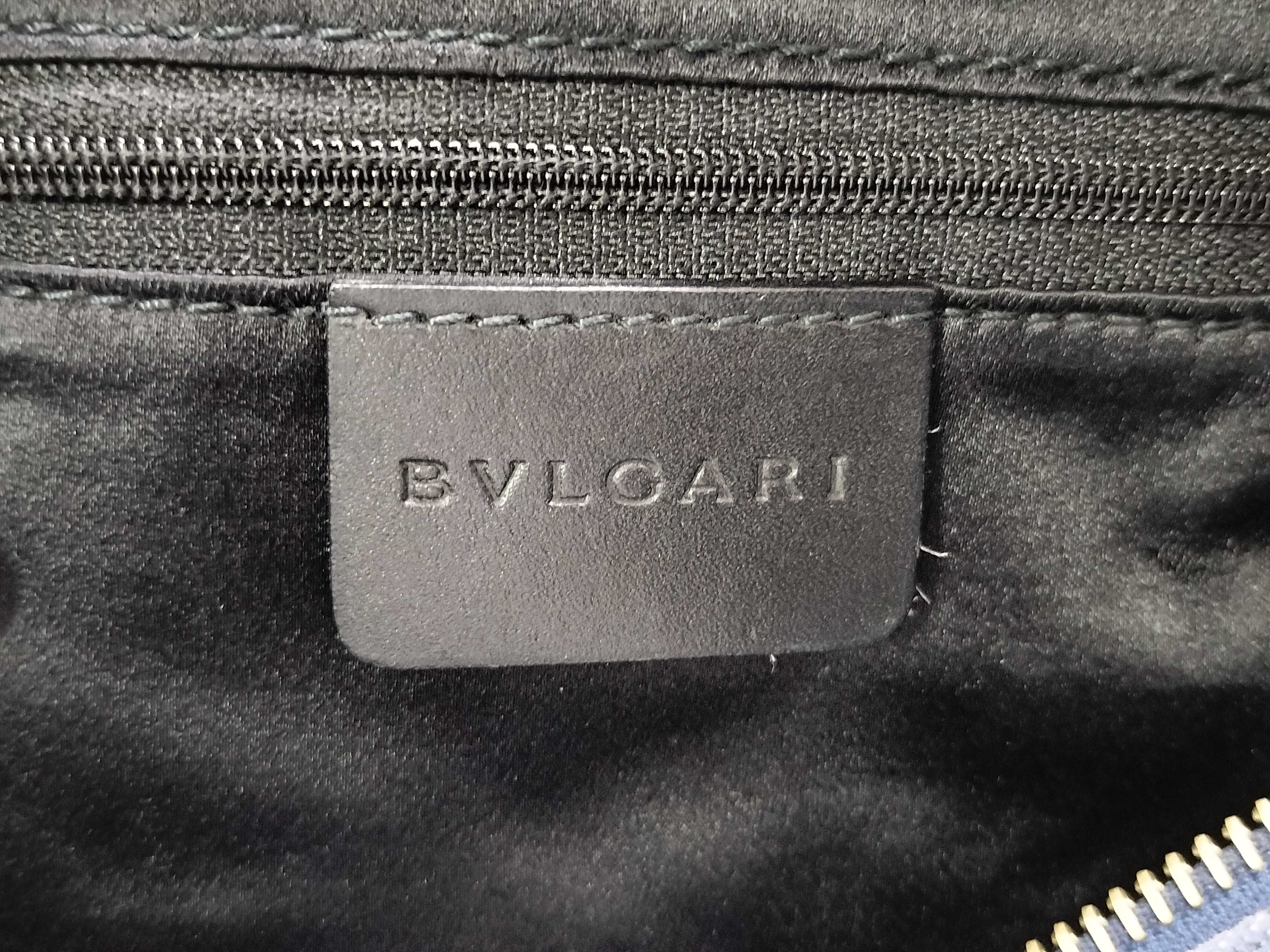 Logo Mania Denim Handbag — view 9