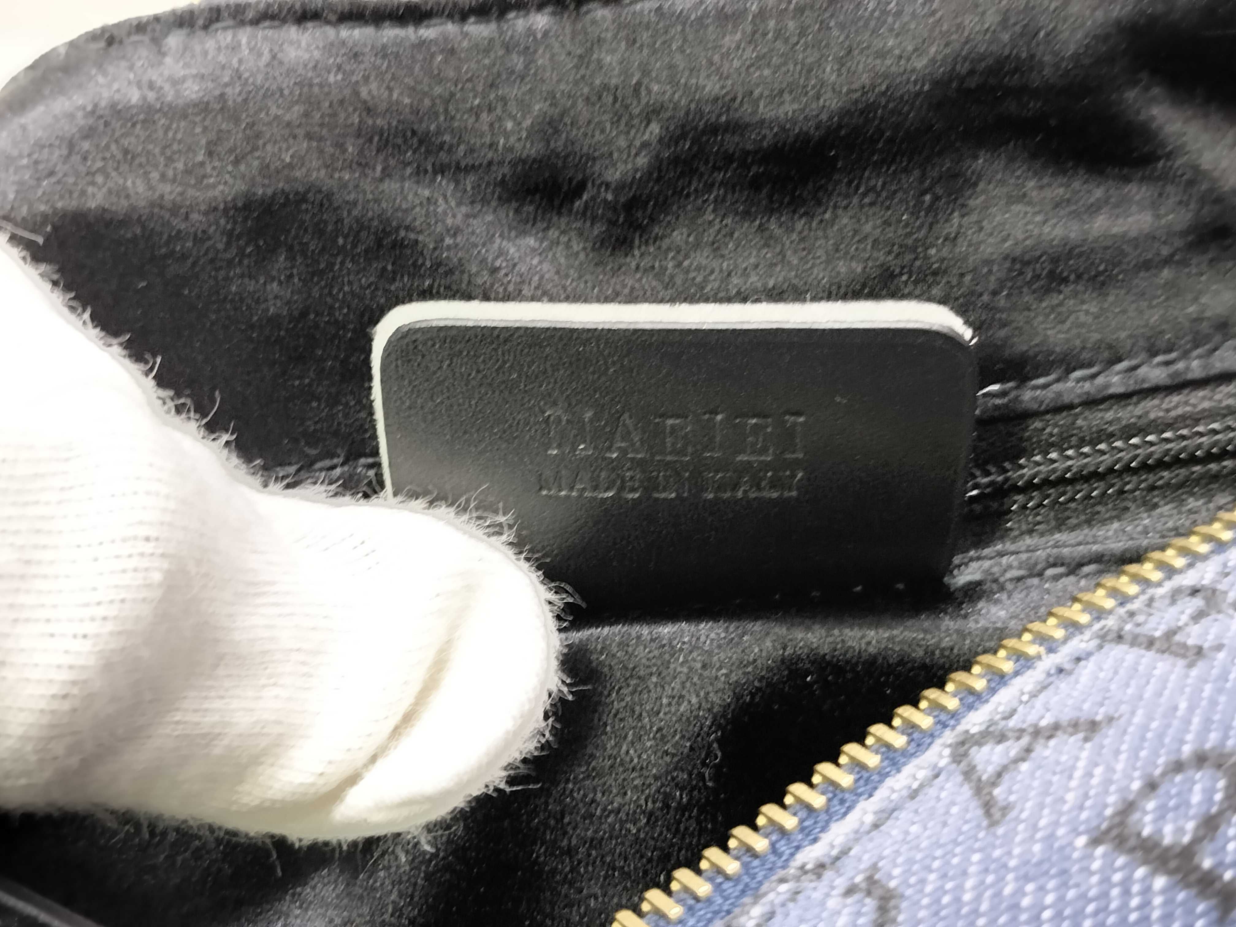 Logo Mania Denim Handbag — view 10