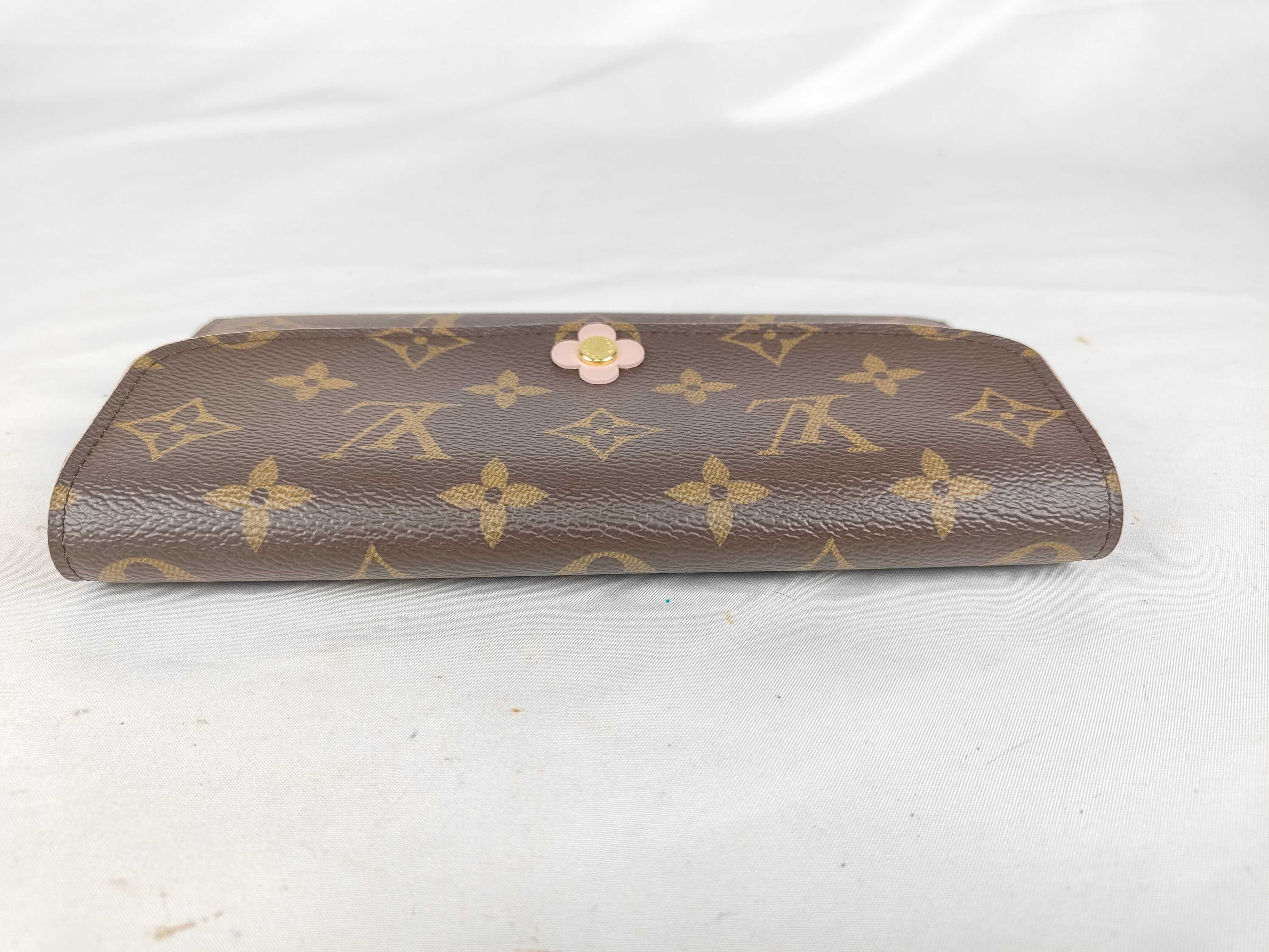 Portefeuille Emilie Flower Wallet with Initials — view 3