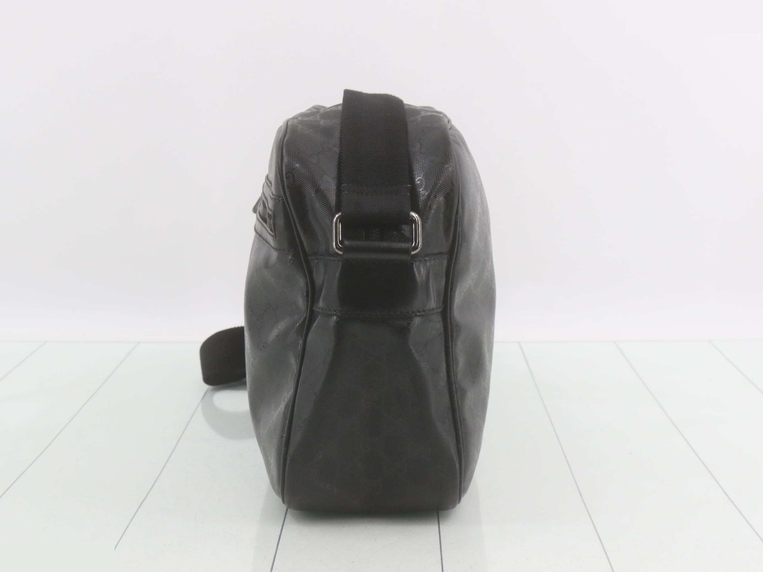 GG Imprime Shoulder Bag, Black — view 3