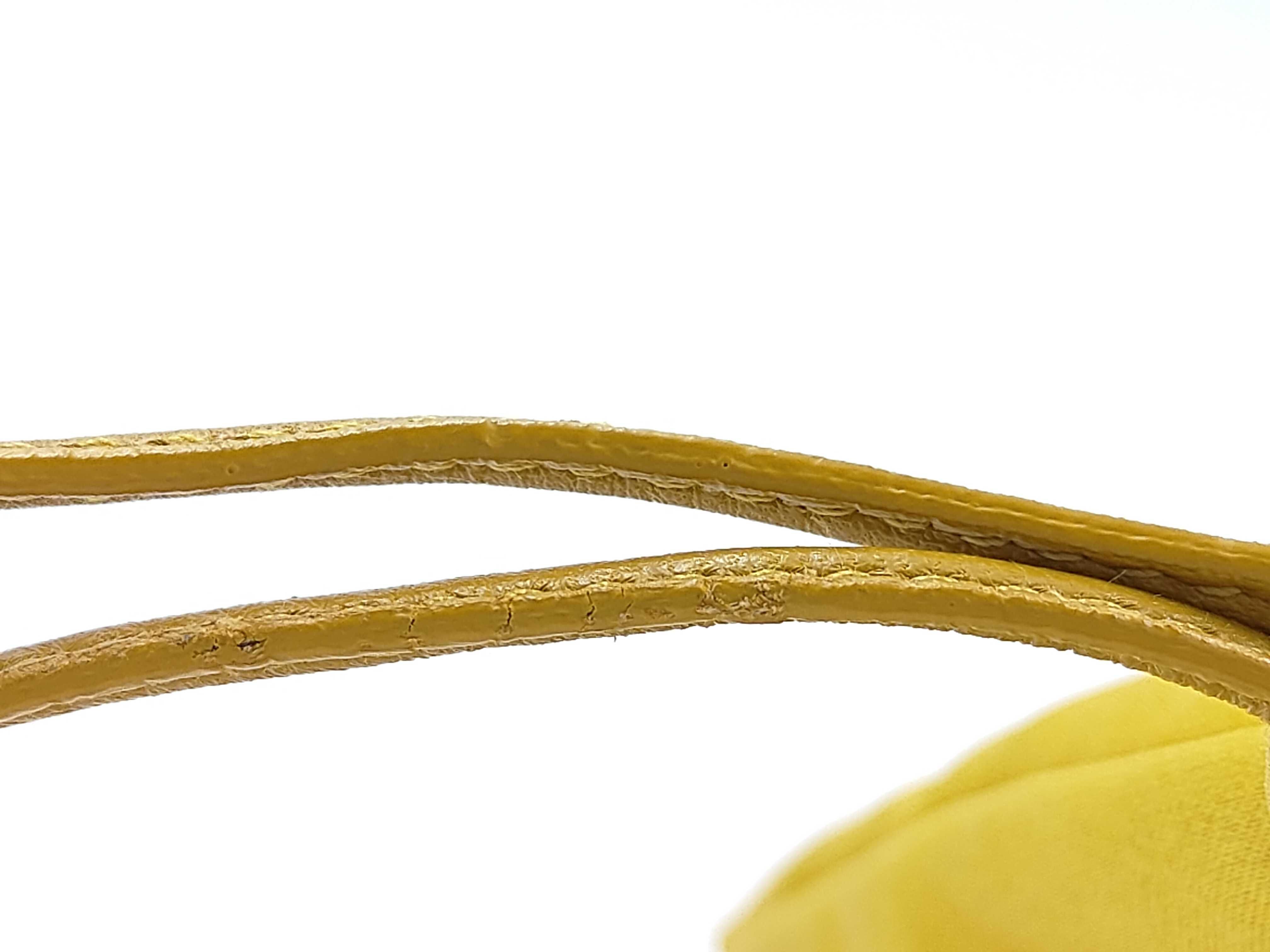 nylon drawstring pouch, yellow, 1ARE67 pouch — view 11