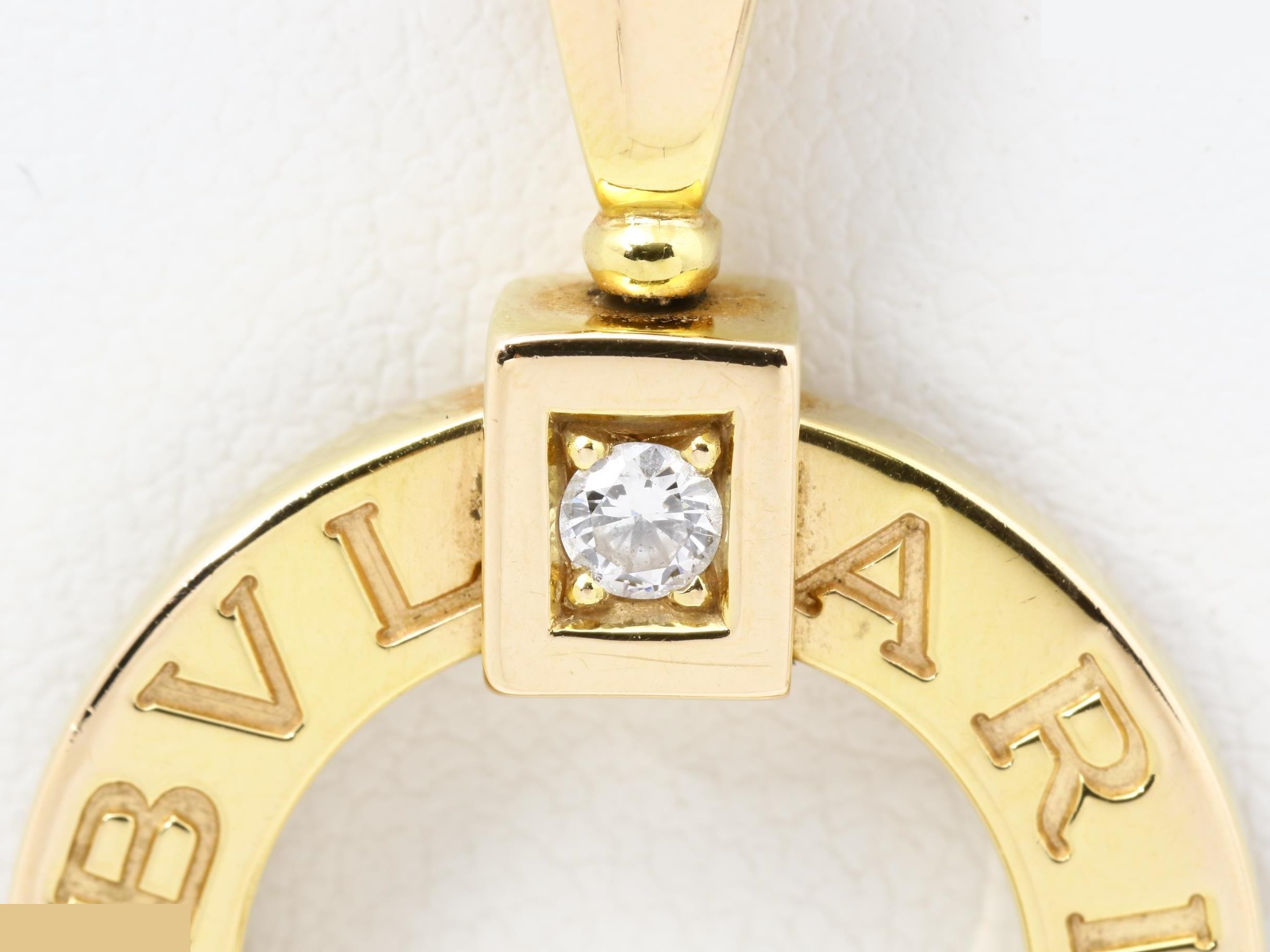 Necklace, 750YG, Diamonds, 14.7g — view 2