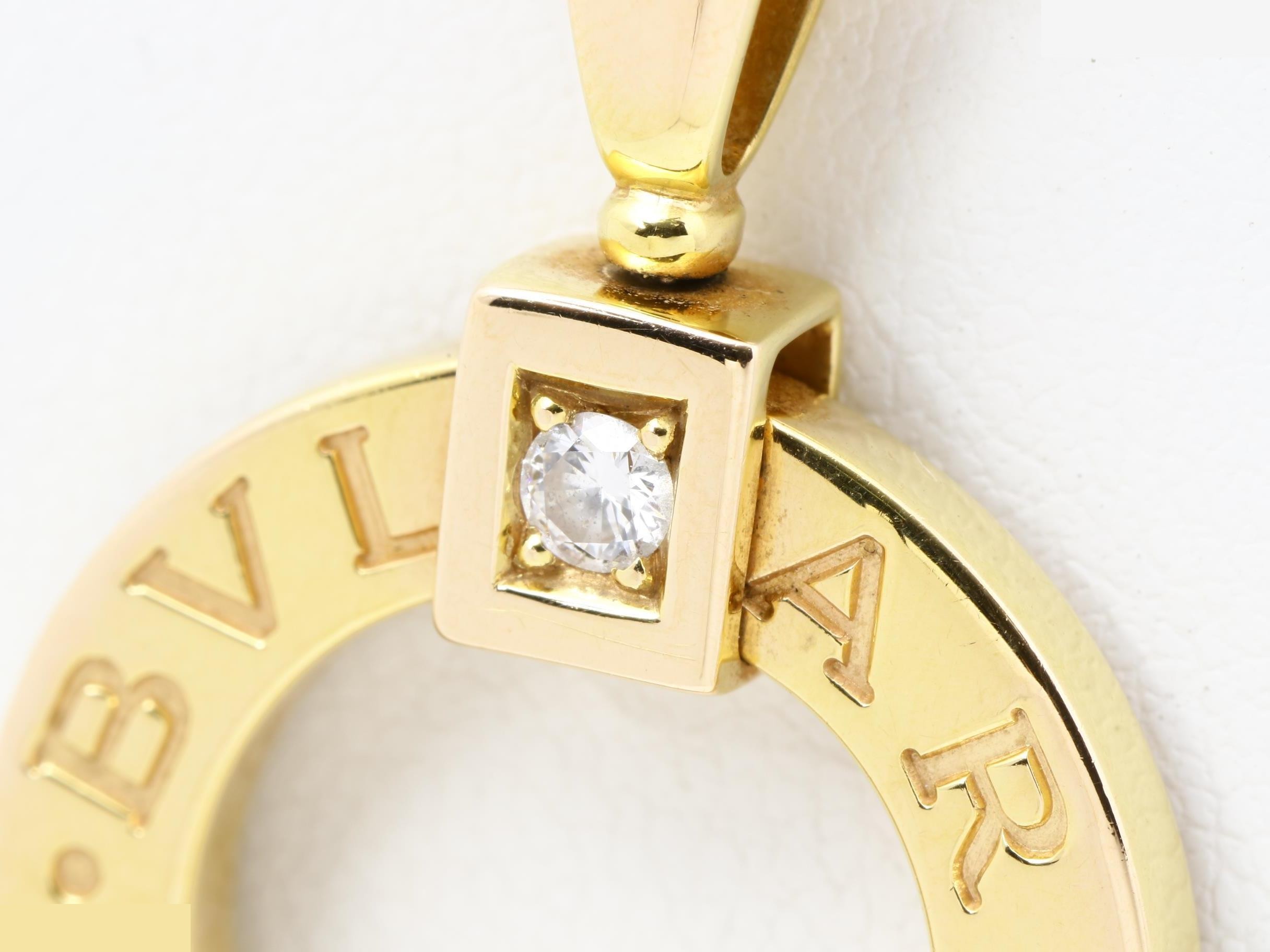 Necklace, 750YG, Diamonds, 14.7g — view 3