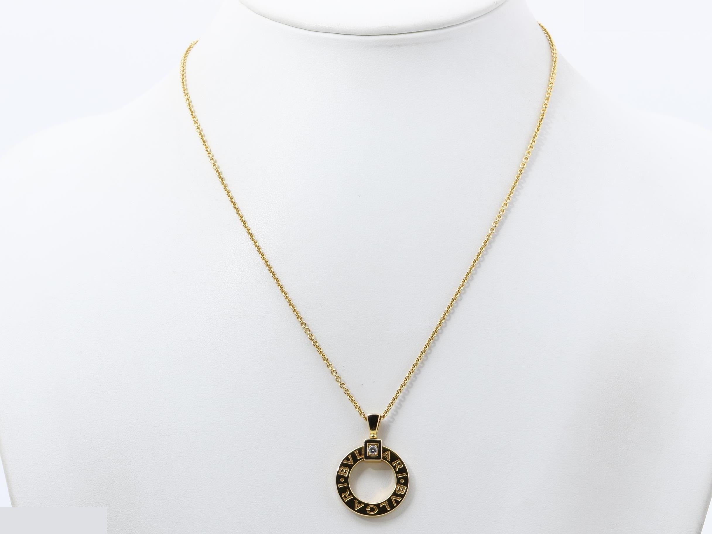 Necklace, 750YG, Diamonds, 14.7g — view 6