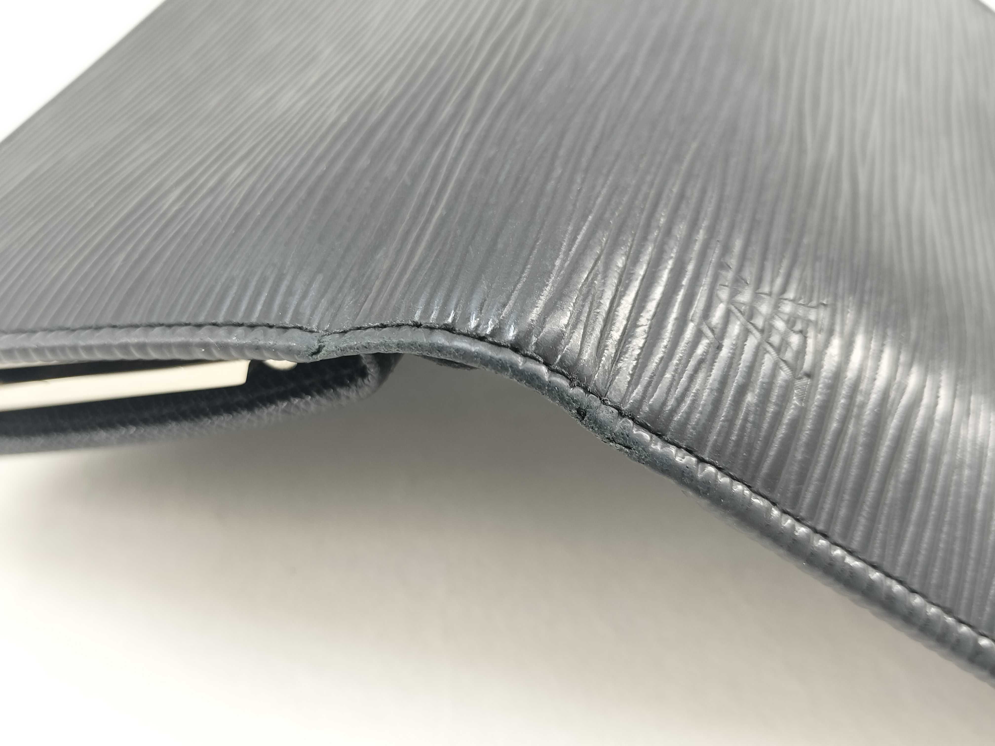 Epi Leather Clasp Folding Wallet — view 13