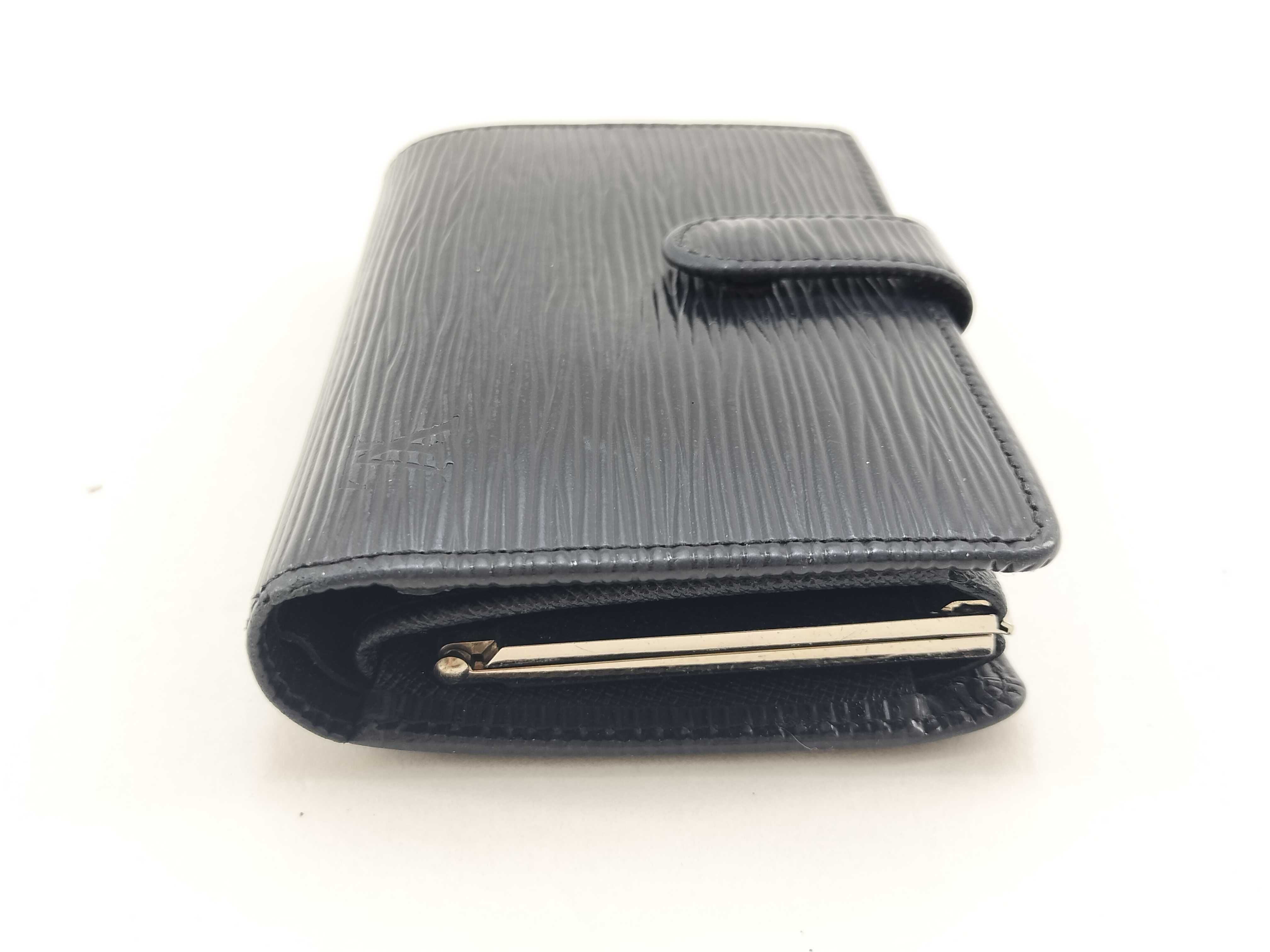 Epi Leather Clasp Folding Wallet — view 3