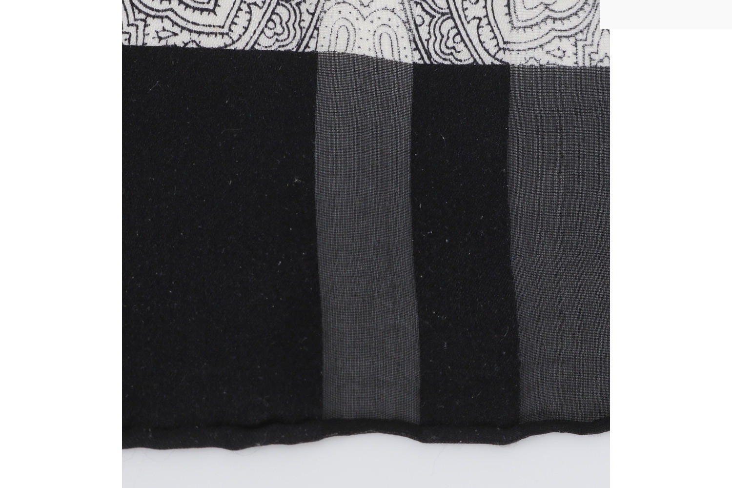 100% Silk Scarf with Tag — view 4