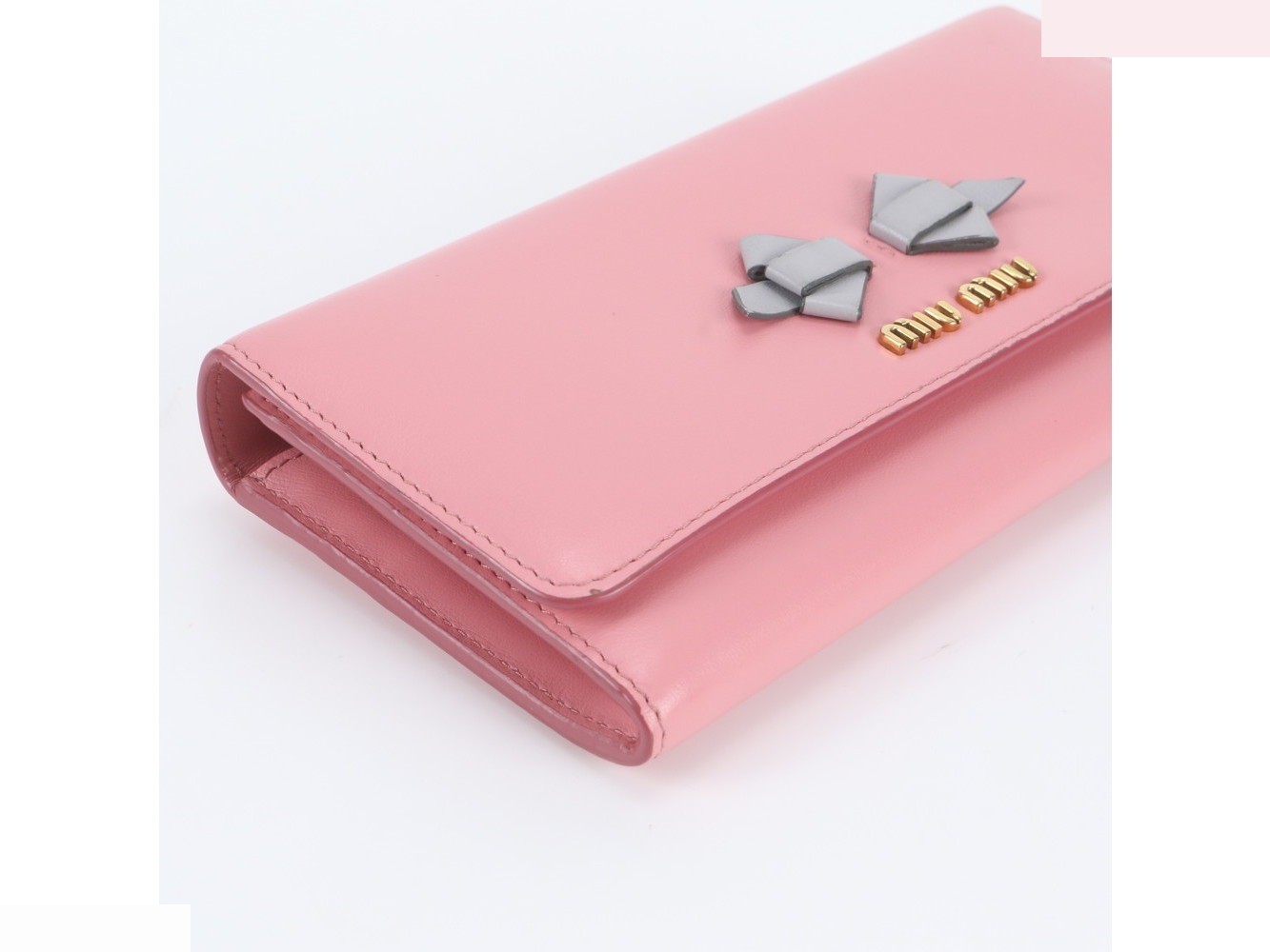 Comes with guarantee card 5MH109 Leather Long Wallet, Bi-fold — view 4