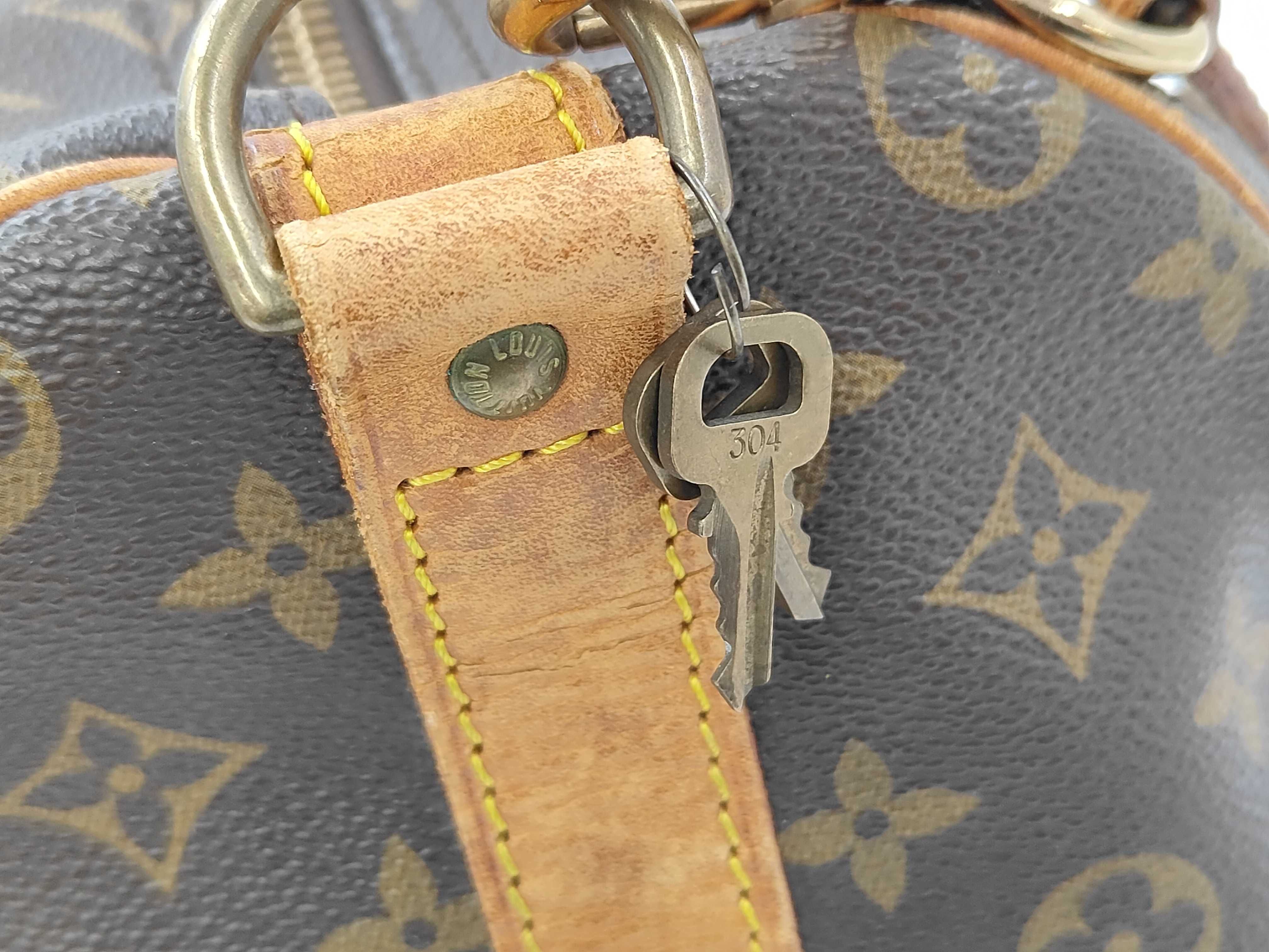 Monogram LV Boston Bag — view 9