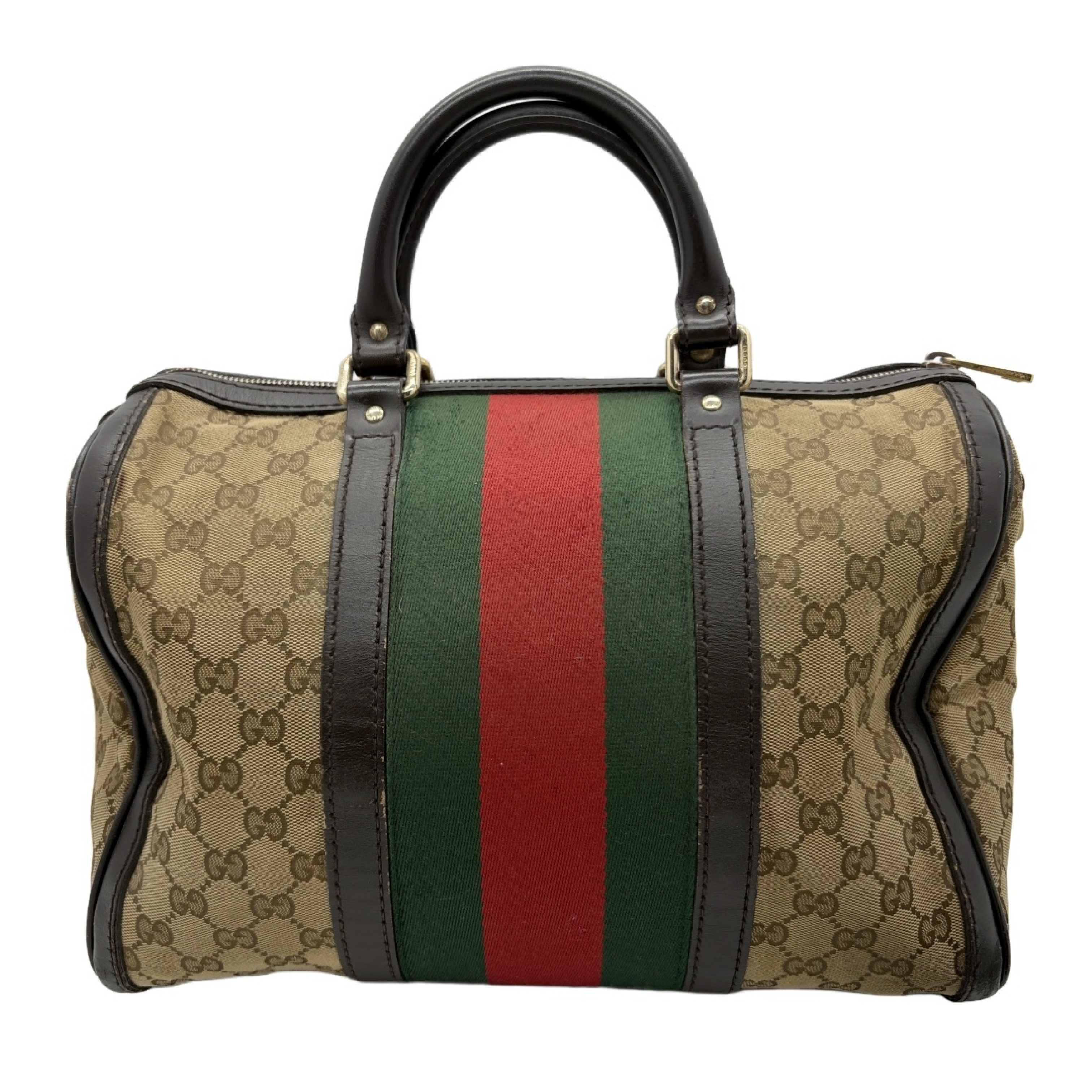 GG Canvas Sherry Line Mini Boston Bag — view 2
