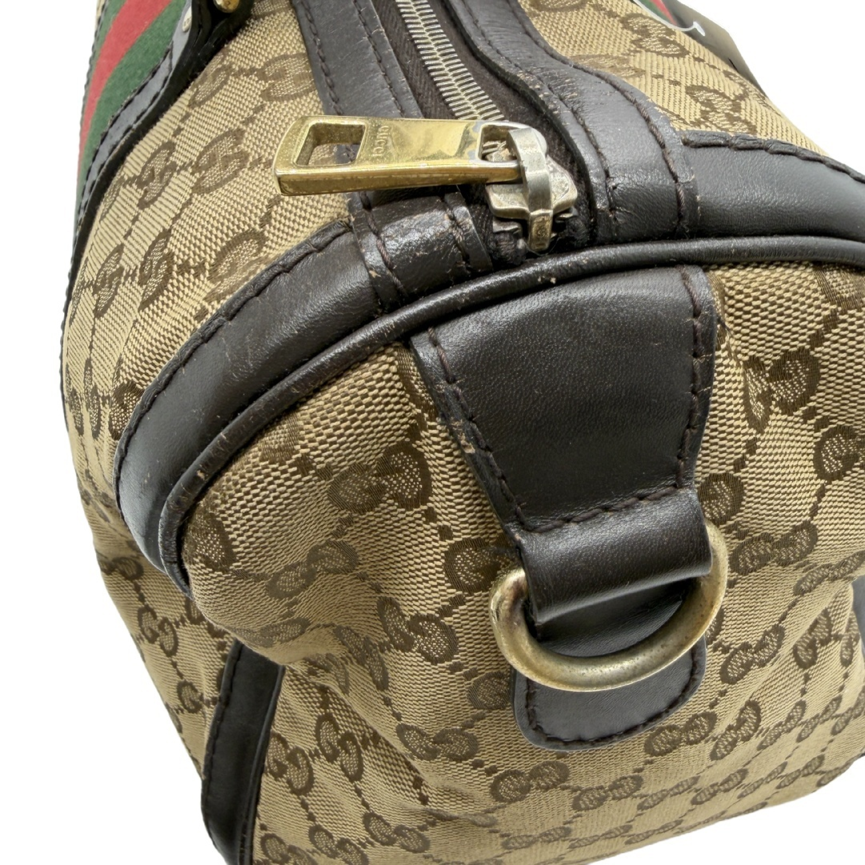 GG Canvas Sherry Line Mini Boston Bag — view 11
