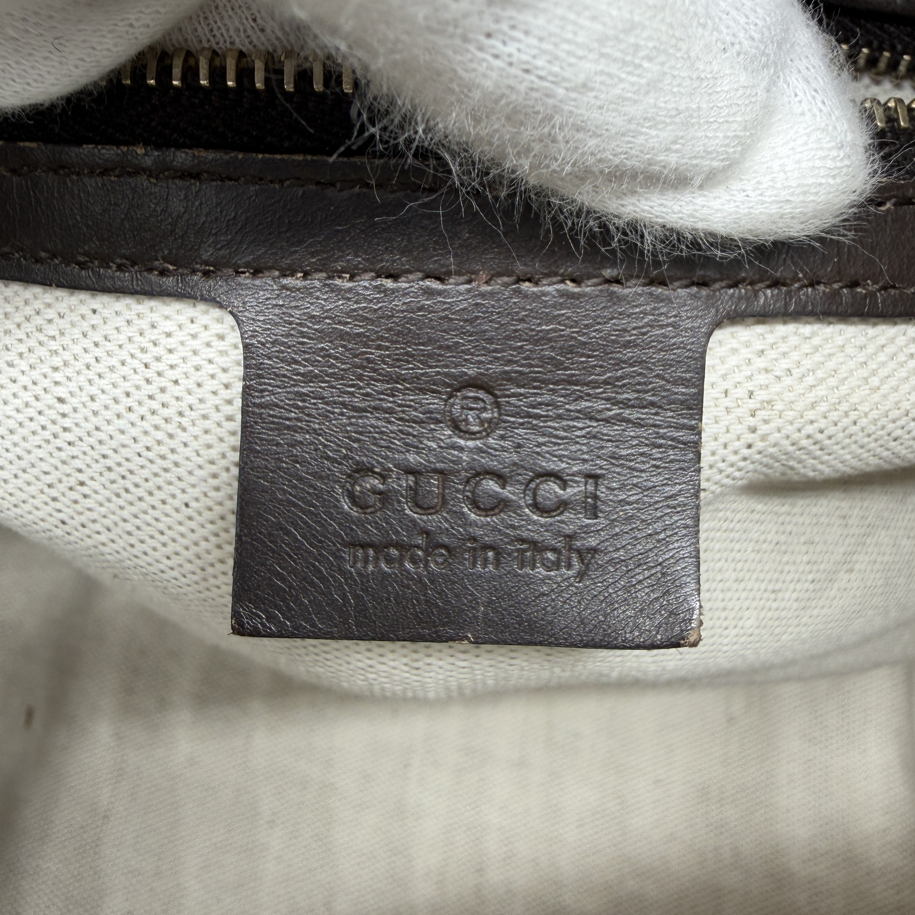 GG Canvas Sherry Line Mini Boston Bag — view 14