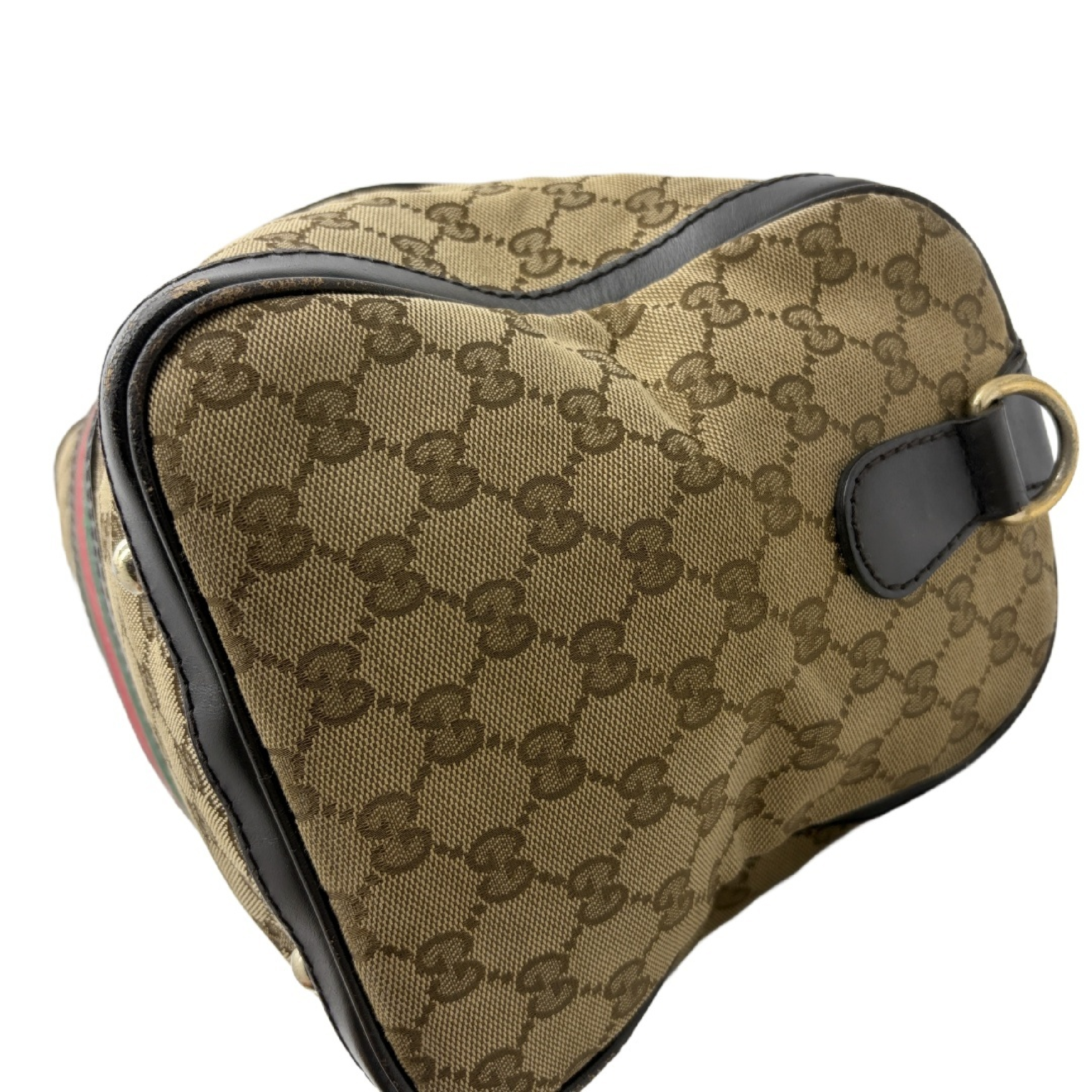GG Canvas Sherry Line Mini Boston Bag — view 7