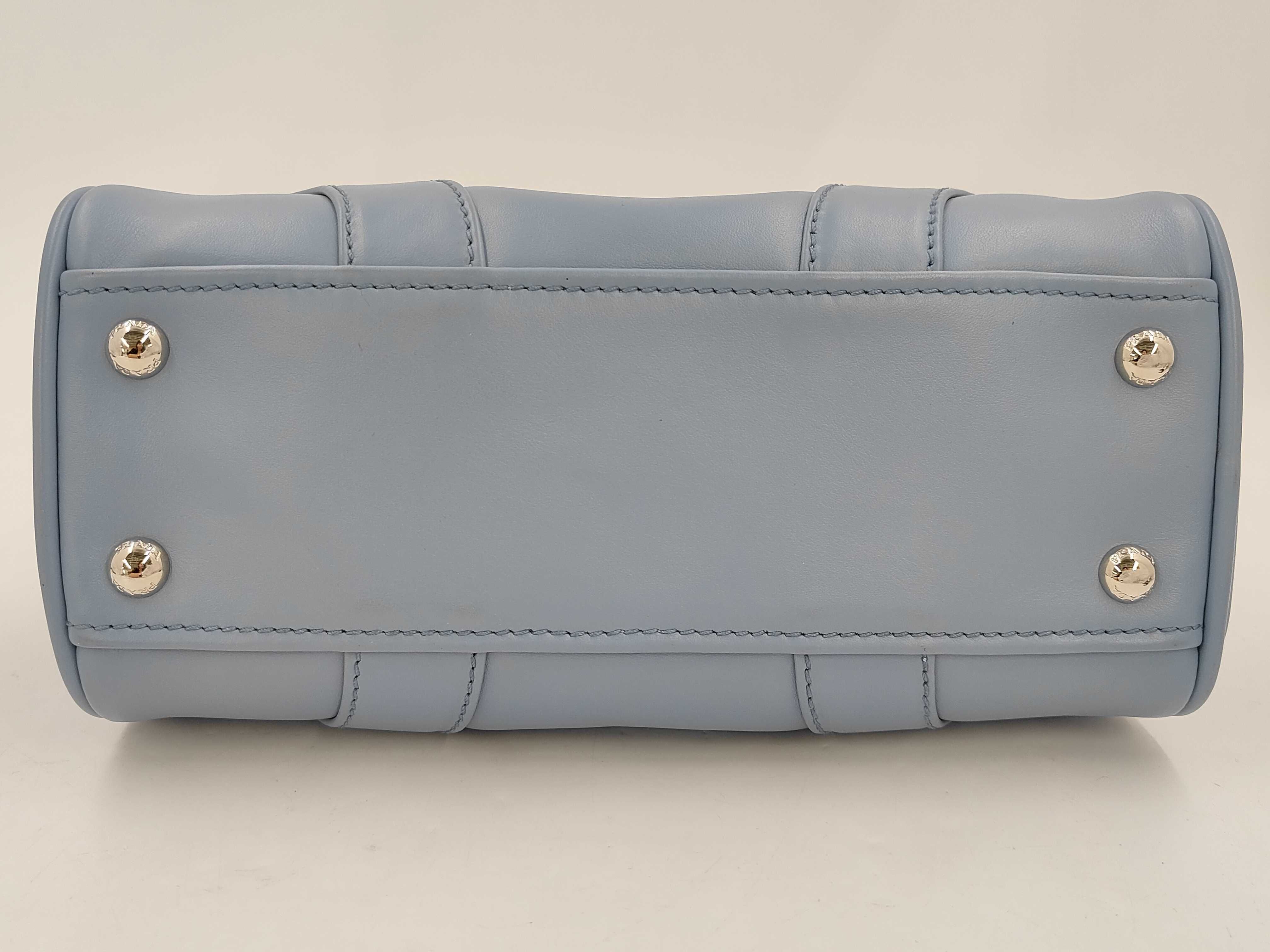 Soft Calf Leather 2-Way Bowling Handbag — view 6