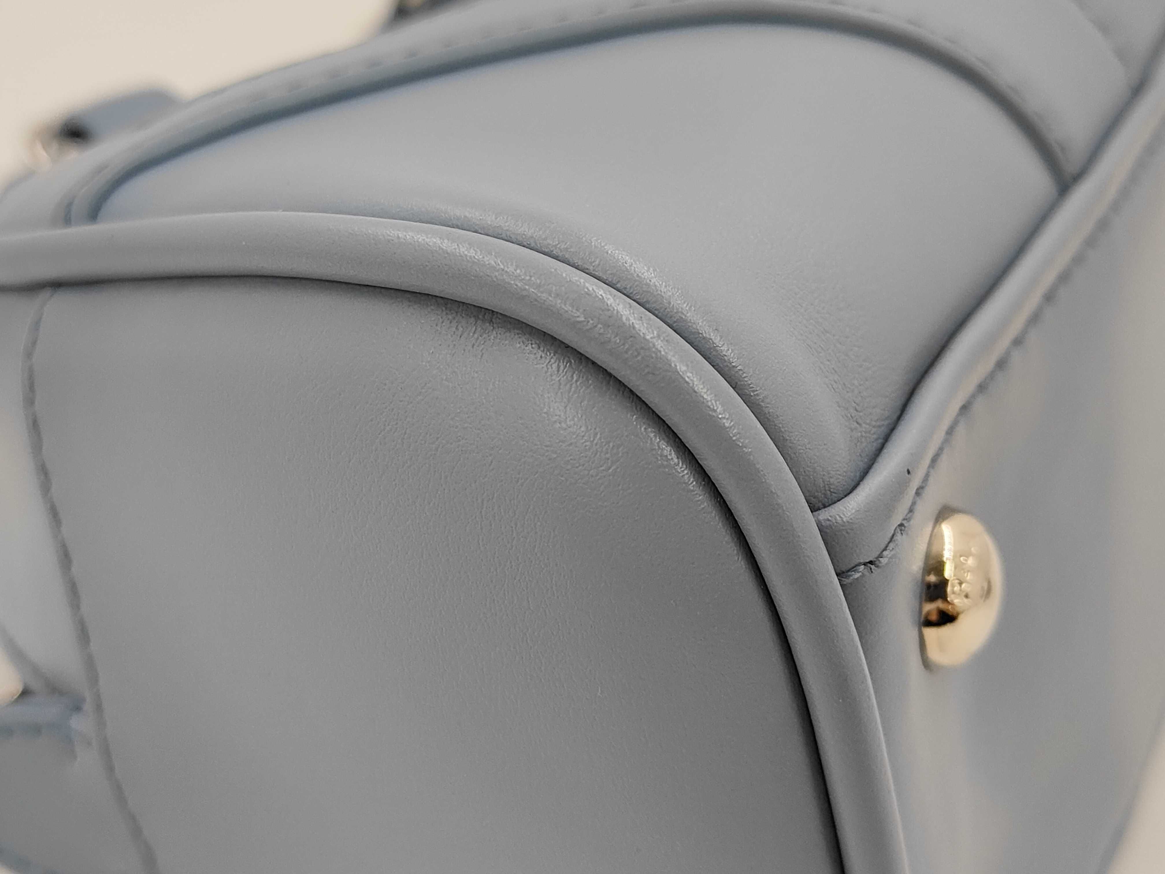 Soft Calf Leather 2-Way Bowling Handbag — view 7