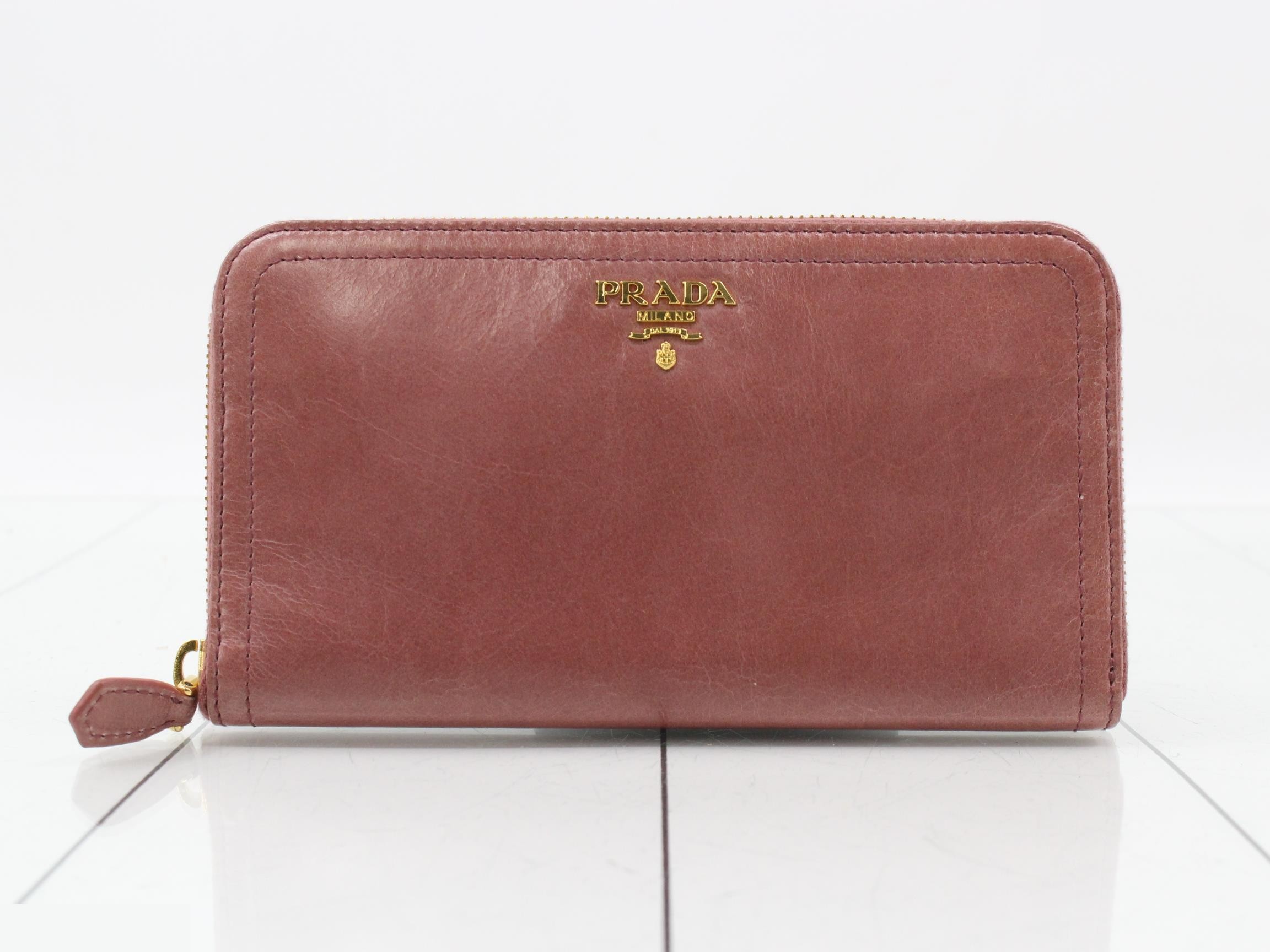 Round zipper long wallet