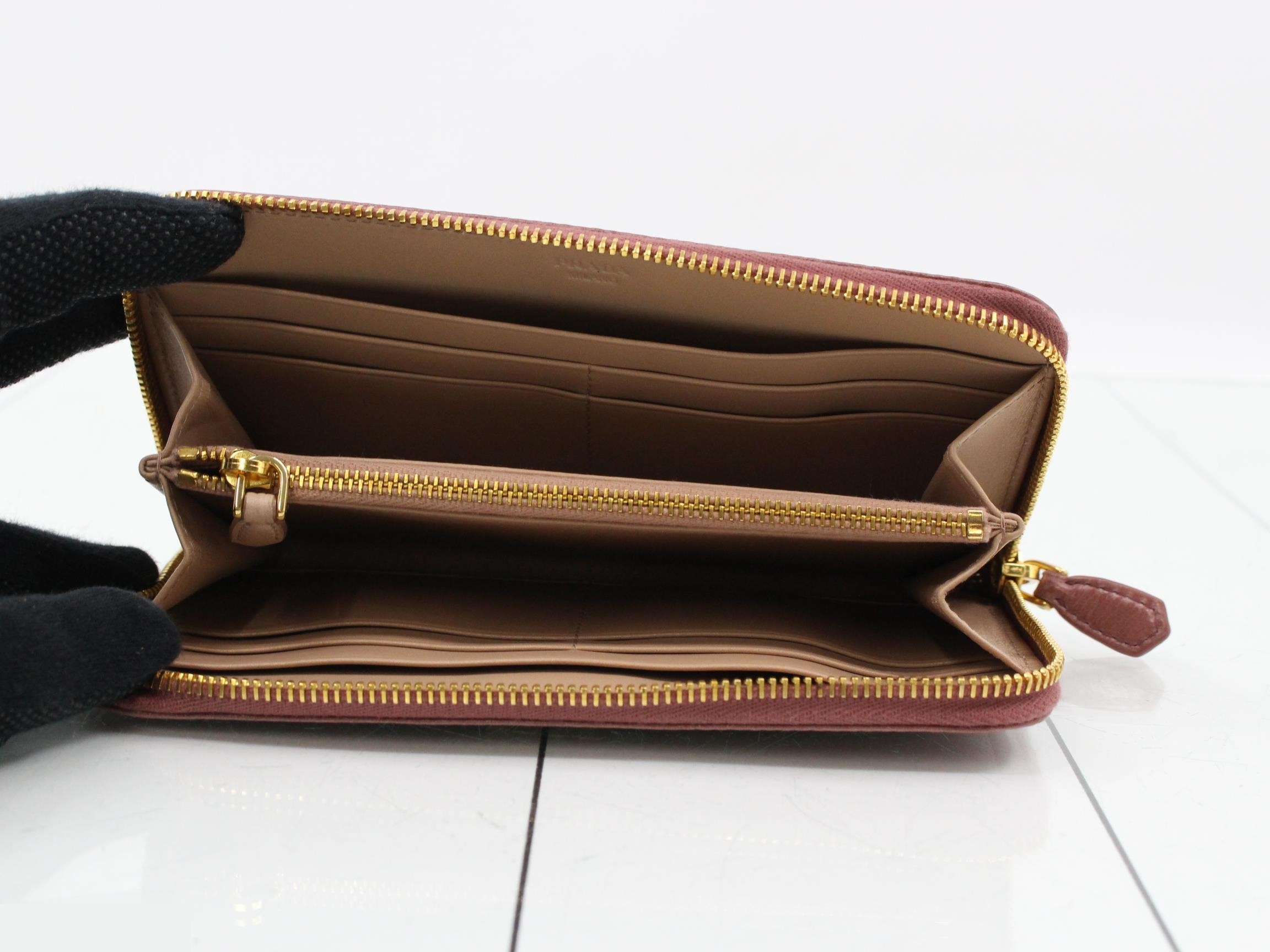 Round zipper long wallet — view 4