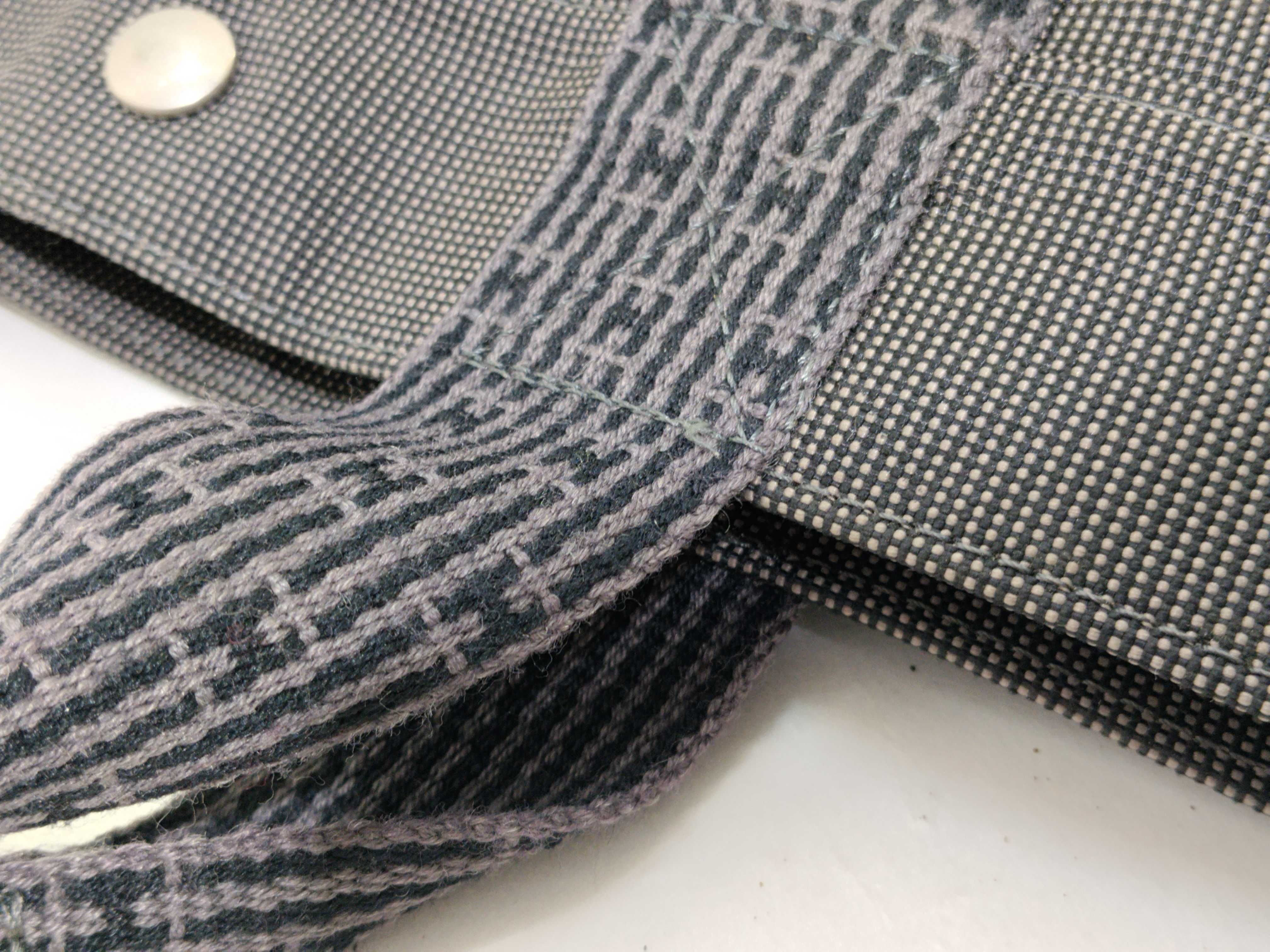 Herline Tote Bag, Gray Tote Bag — view 7