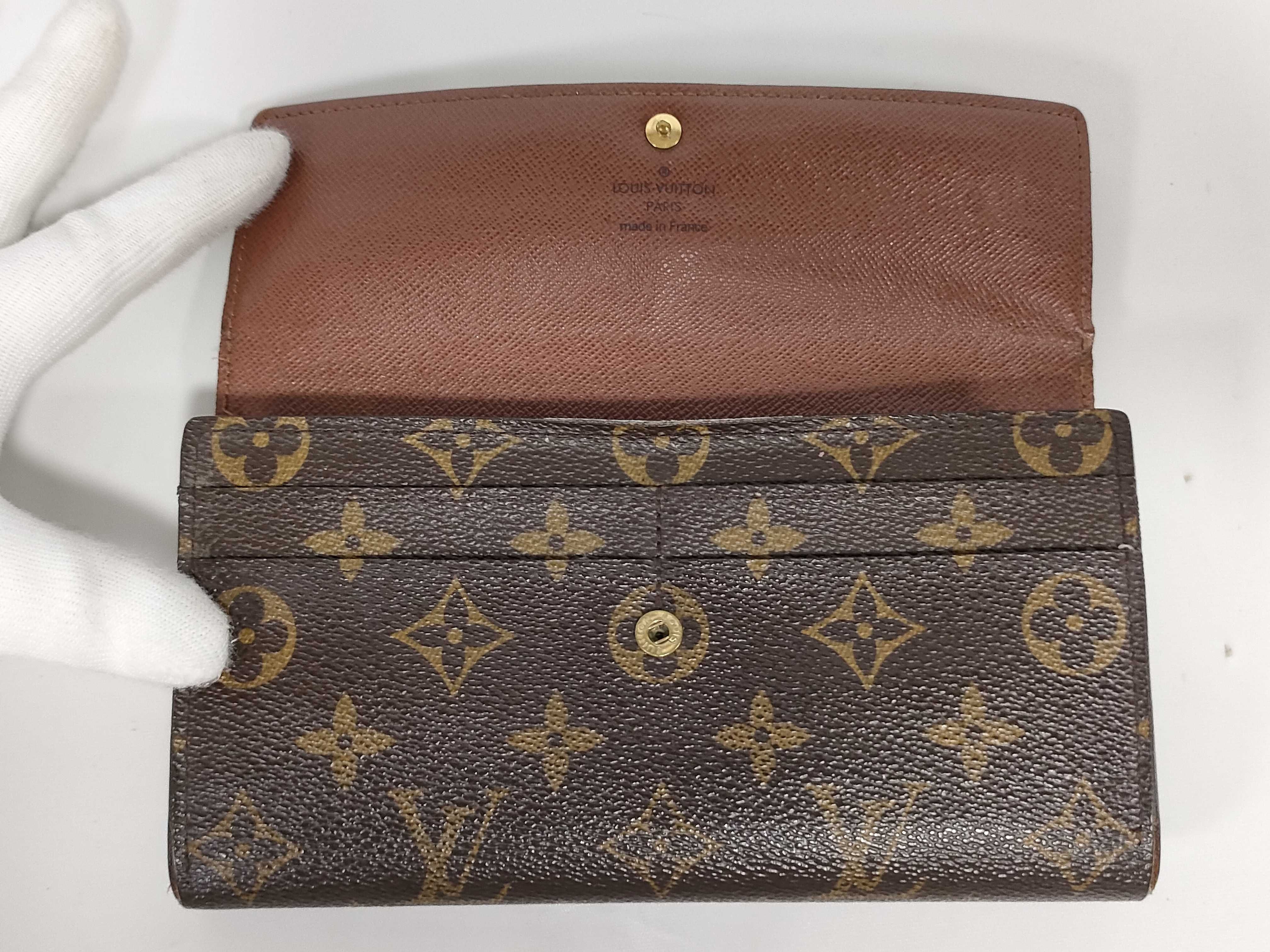 Monogram Portefeuille Sarah Wallet — view 9