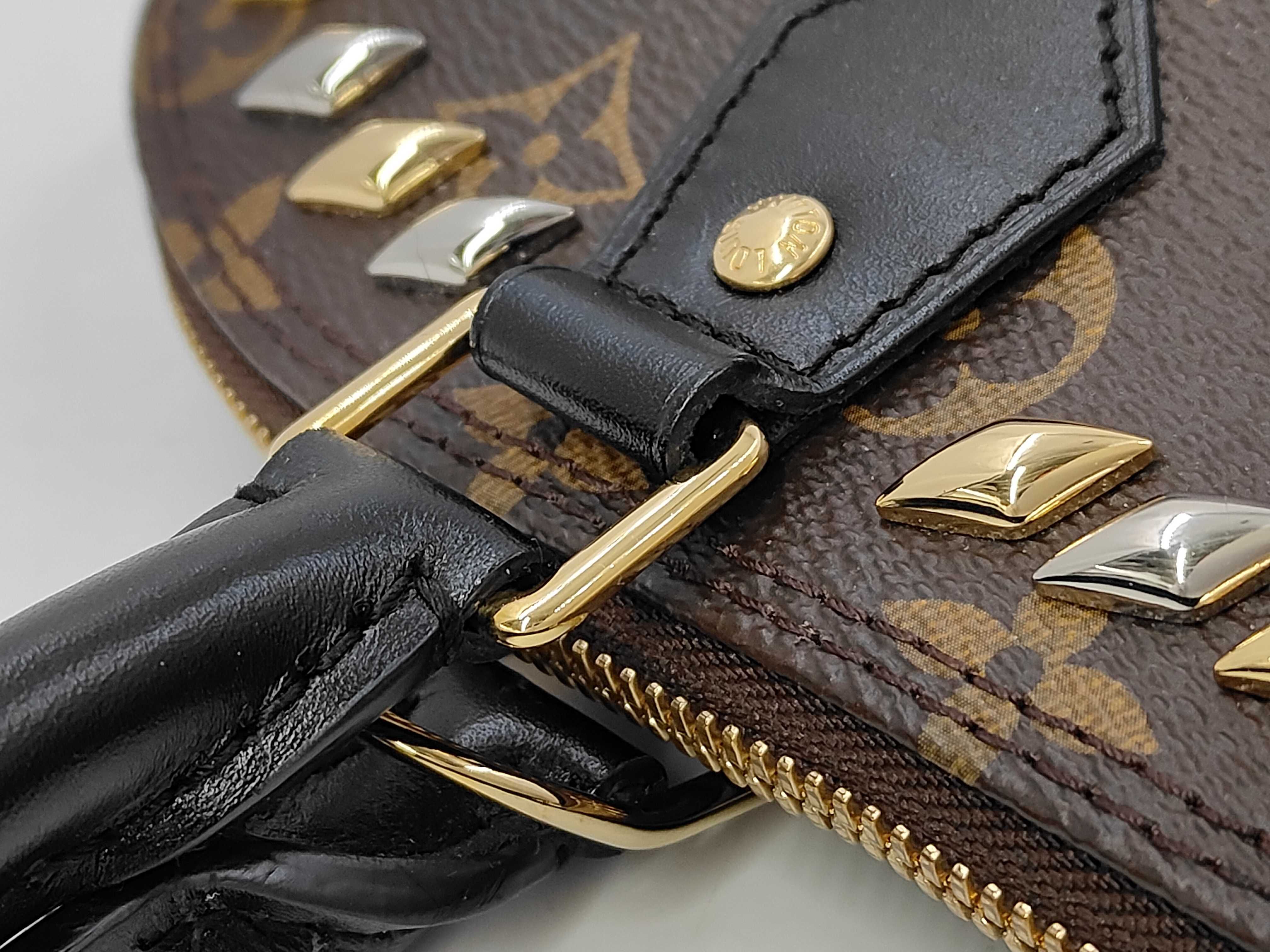 Monogram M41579 Studded Alma PM Handbag — view 5