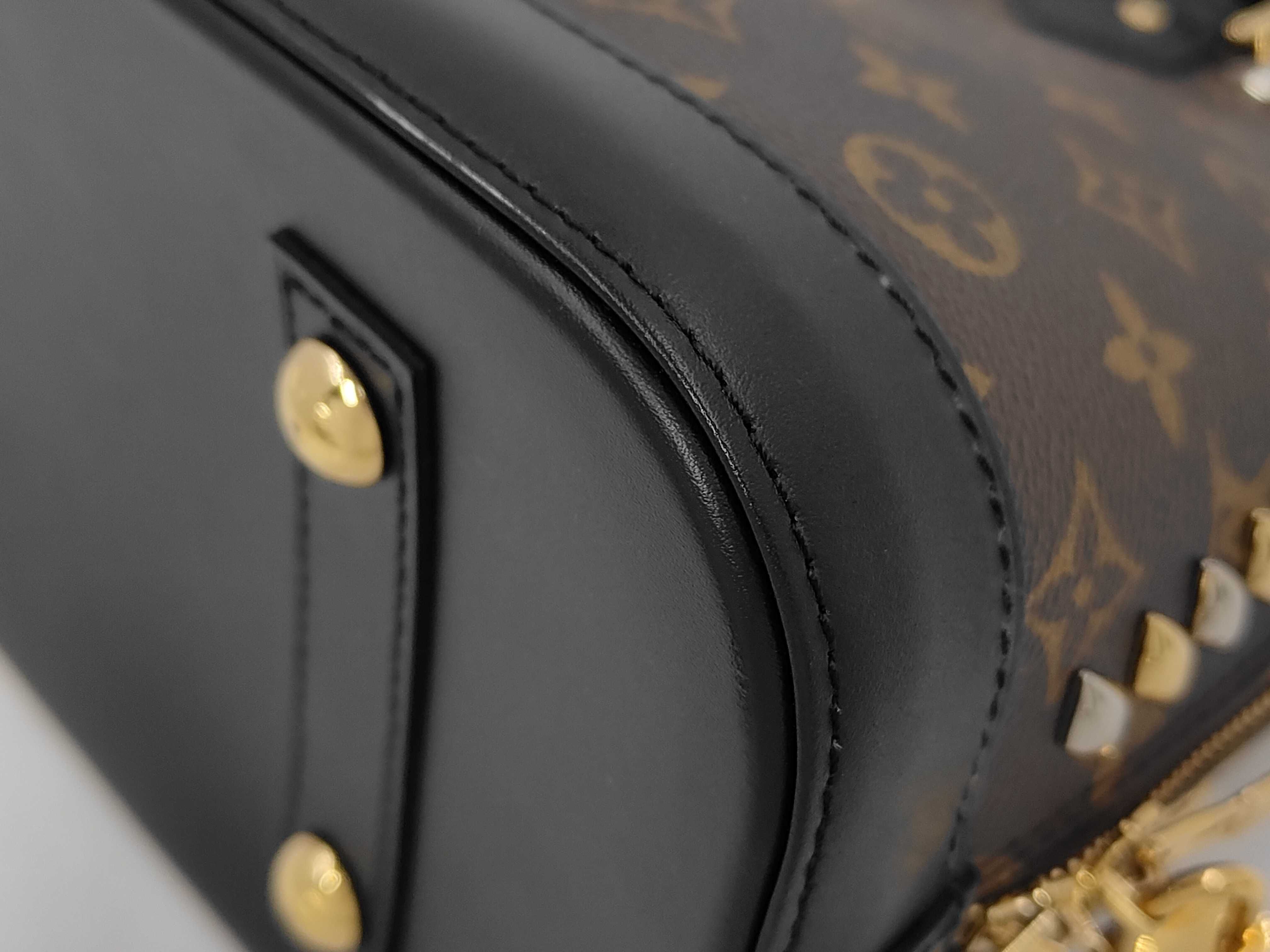 Monogram M41579 Studded Alma PM Handbag — view 7