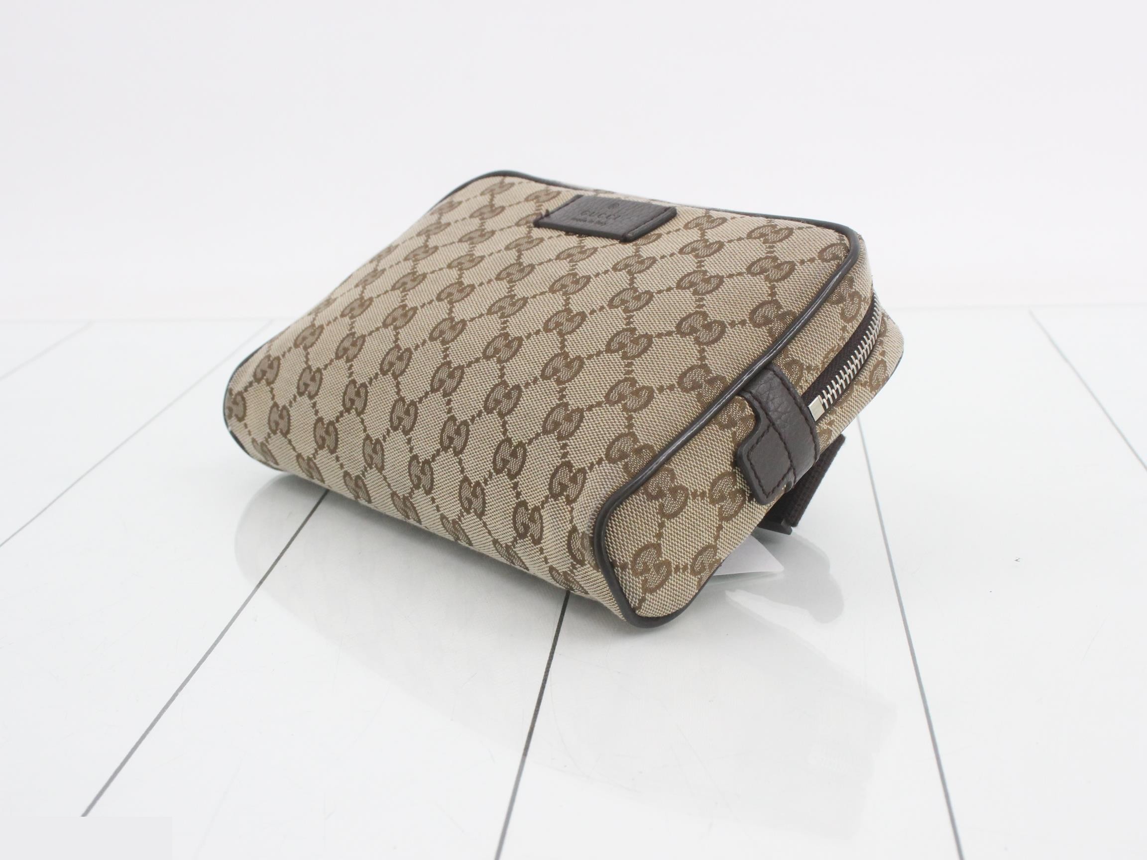 GG Canvas (Bag) - Waist Bag - Dark Brown — view 6