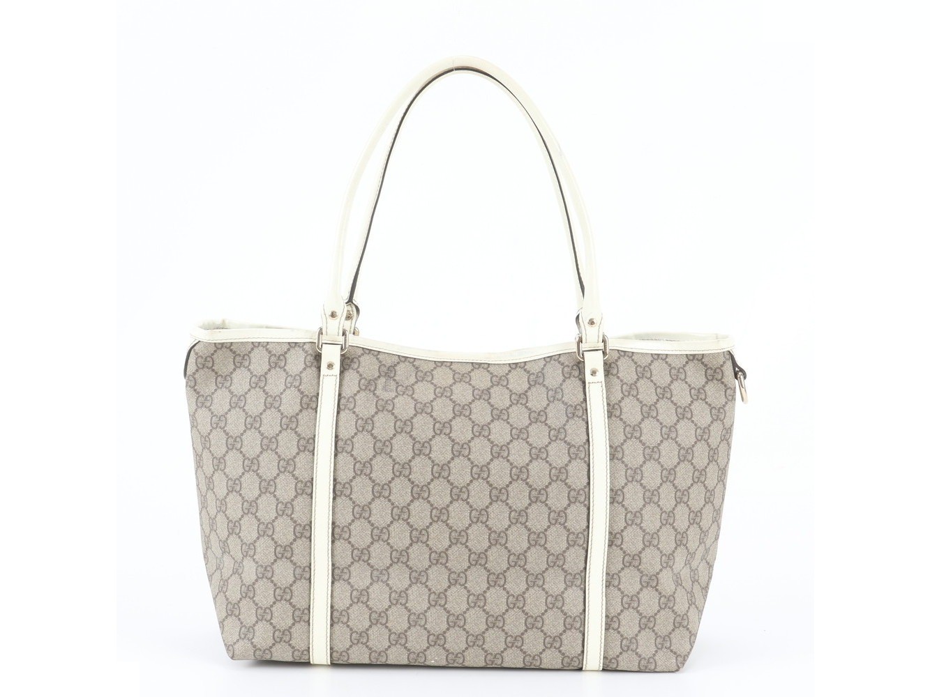 GG Supreme 197953 Leather Tote Bag — view 3